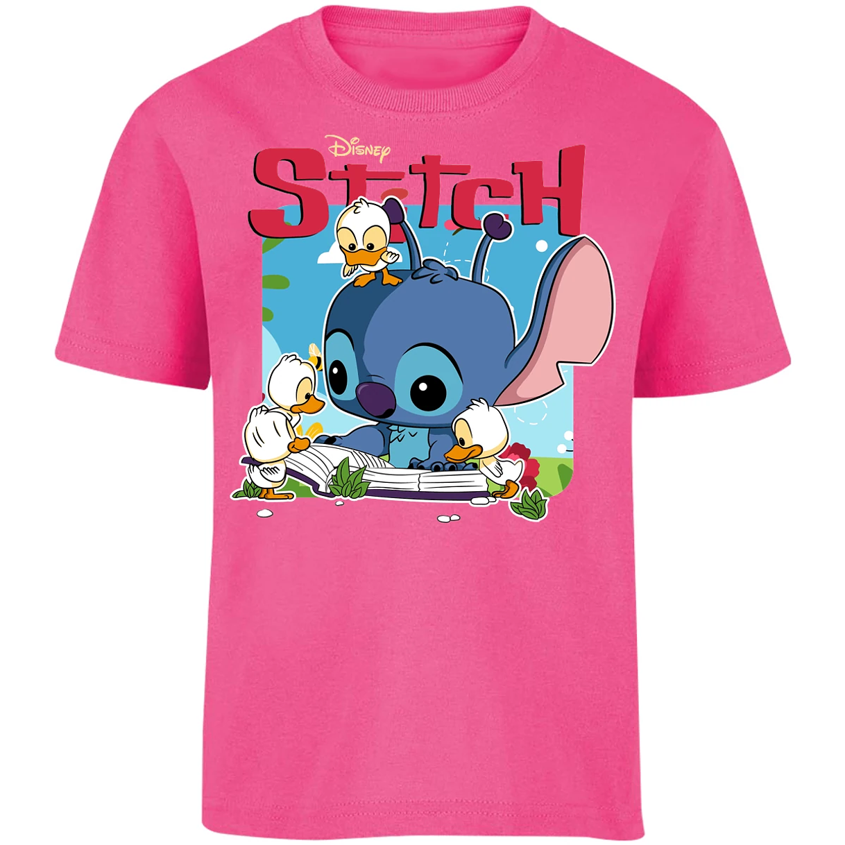Playera Es De Series Y Peliculas Stitch Patitos Funko para Niño 9