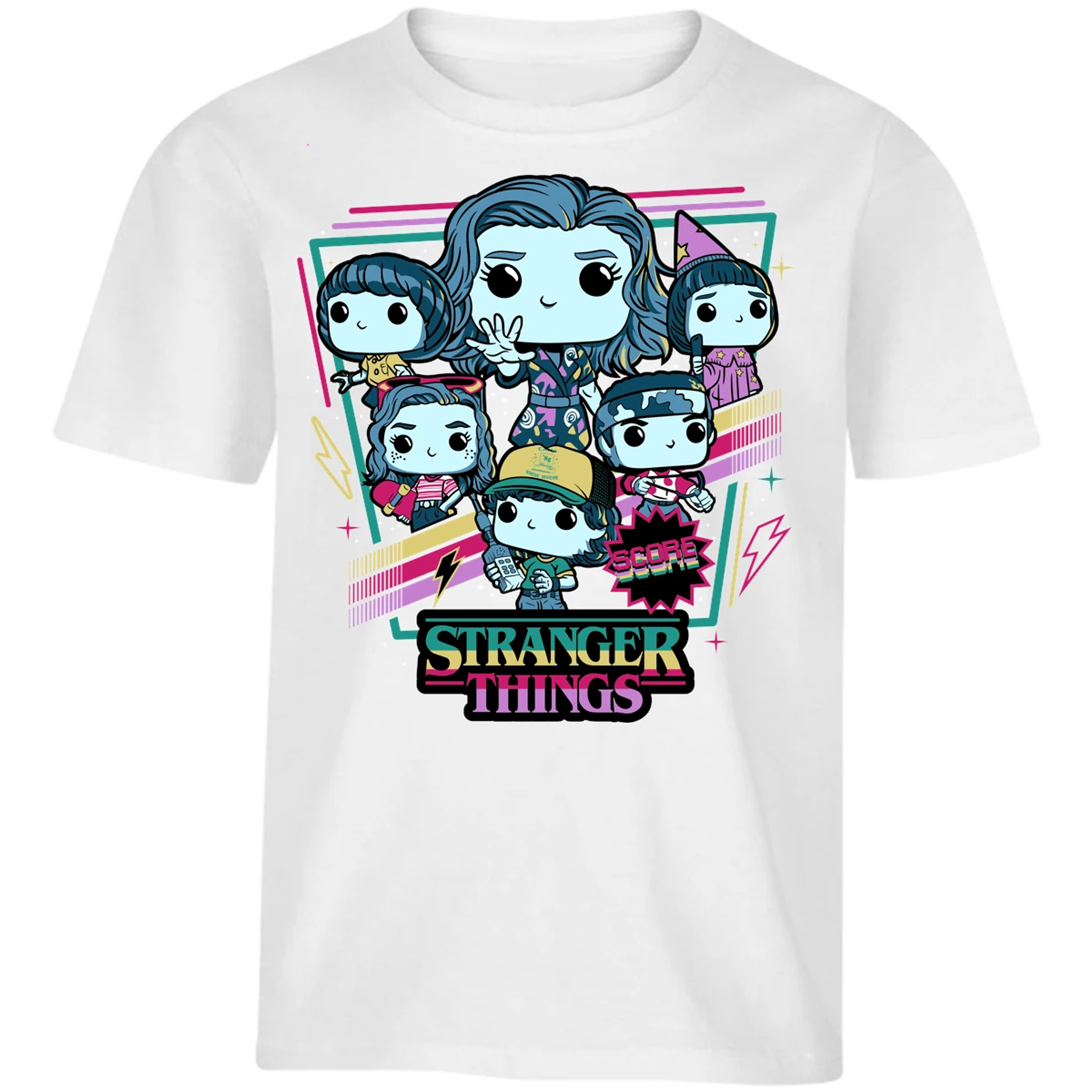 Playera Es De Series Y Peliculas Diseo Funko Stranger Things para Niño 15