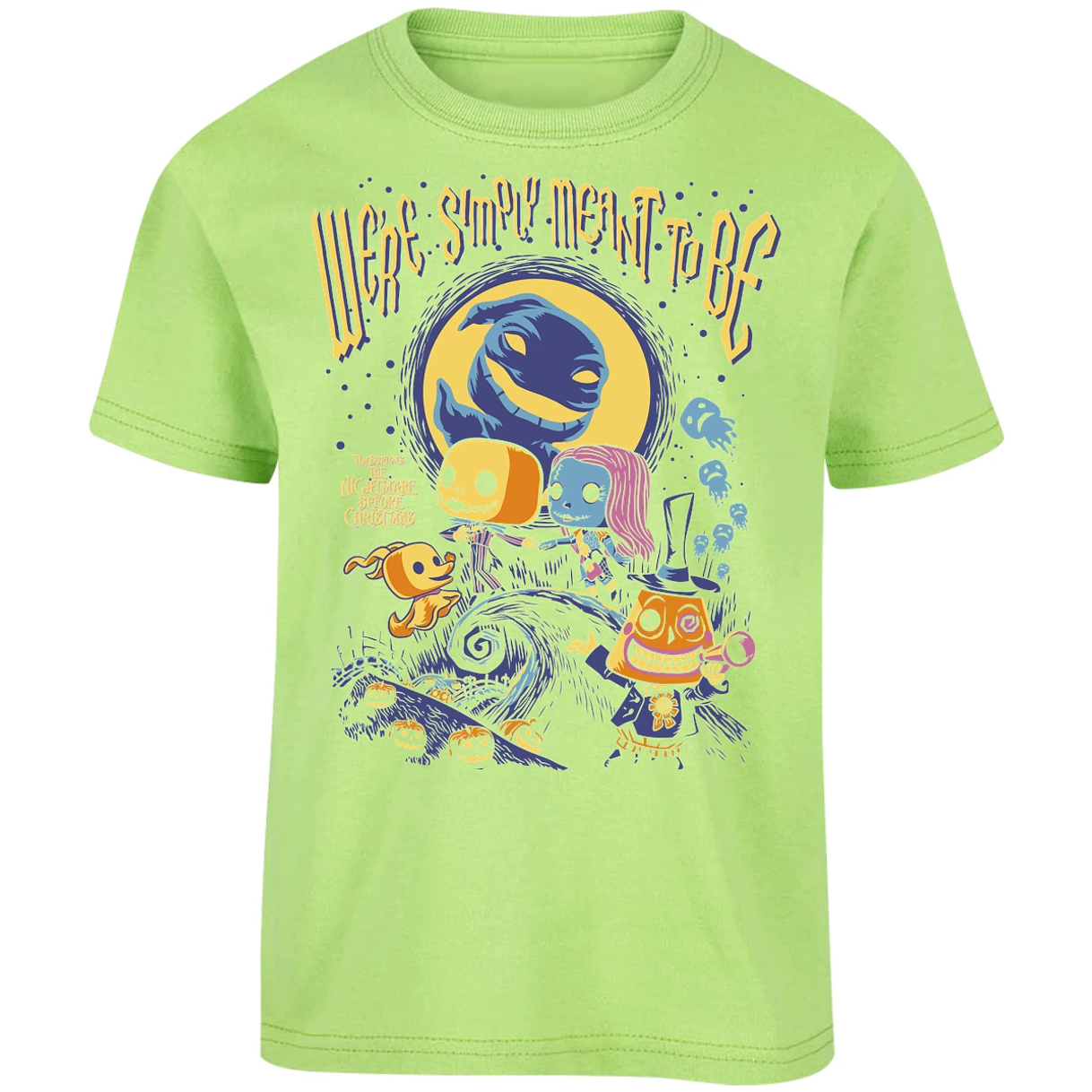 Playera Es De Series Y Peliculas Diseo Nightmare Before Christmas para Niño 6
