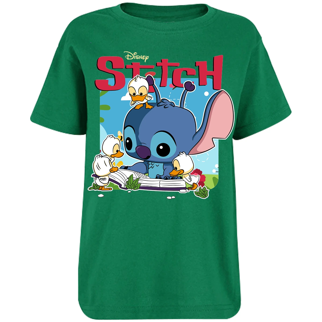 Playera Es De Series Y Peliculas Stitch Patitos Funko para Niño 14