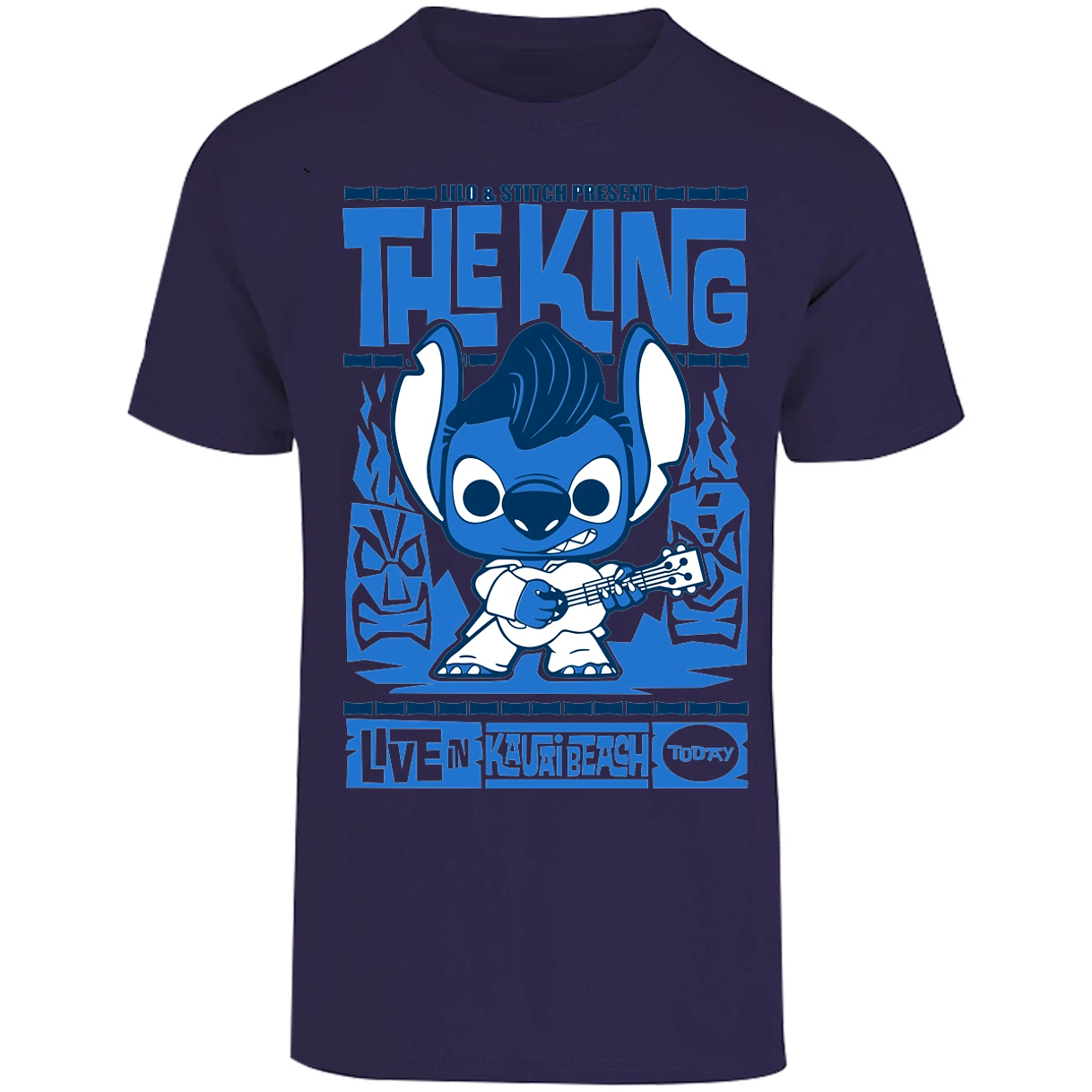 Playera Es De Series Y Peliculas Funko Stitch para Adulto 26