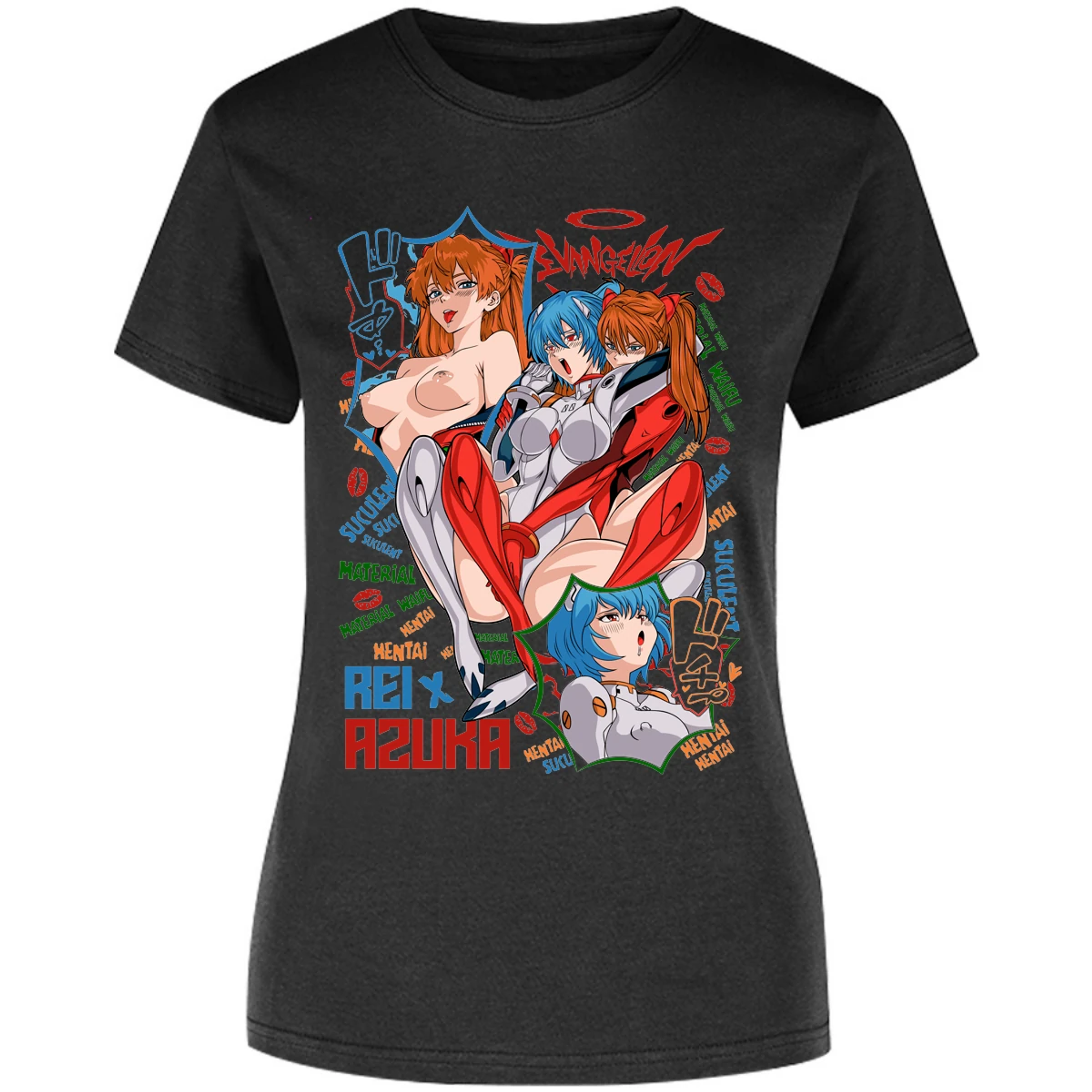 Blusa Evangelion Evangelion H Blusa para Mujer 2