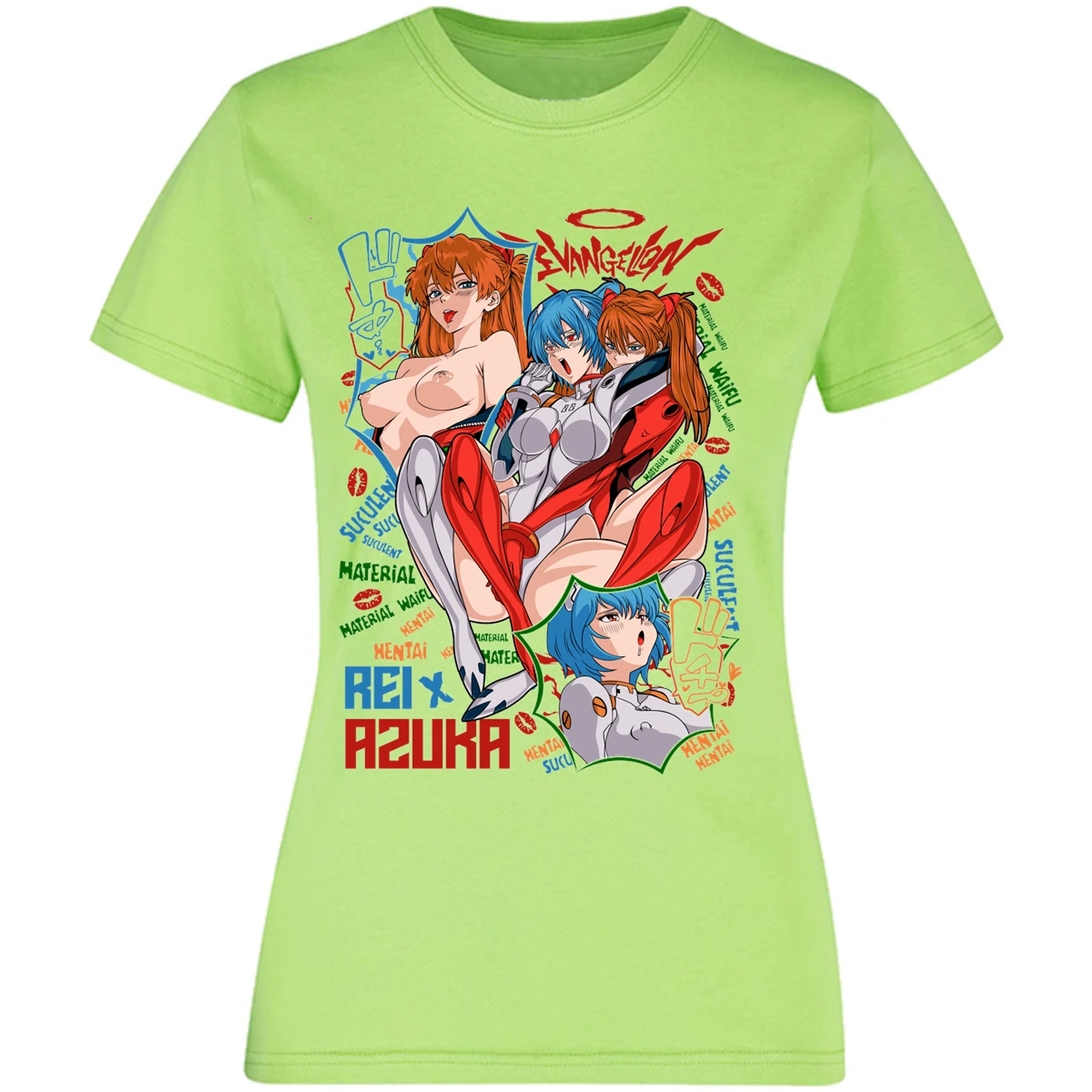 Blusa Evangelion Evangelion H Blusa para Mujer 14