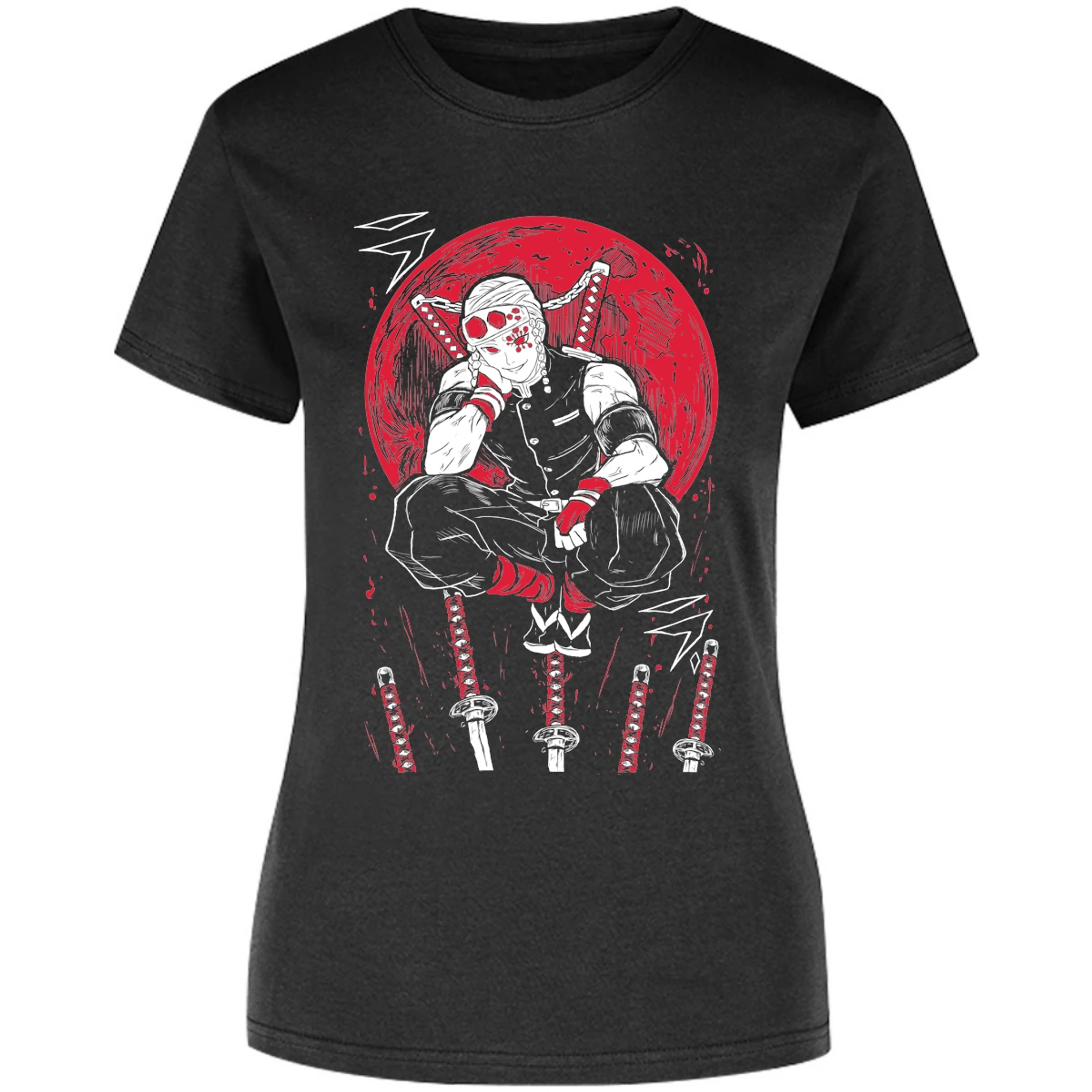 Blusa Demon Slayer Uzui S Blusa para Mujer 12