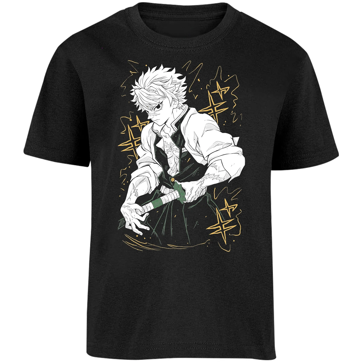 Playera Demon Slayer Sanemi Kny para Niño 11