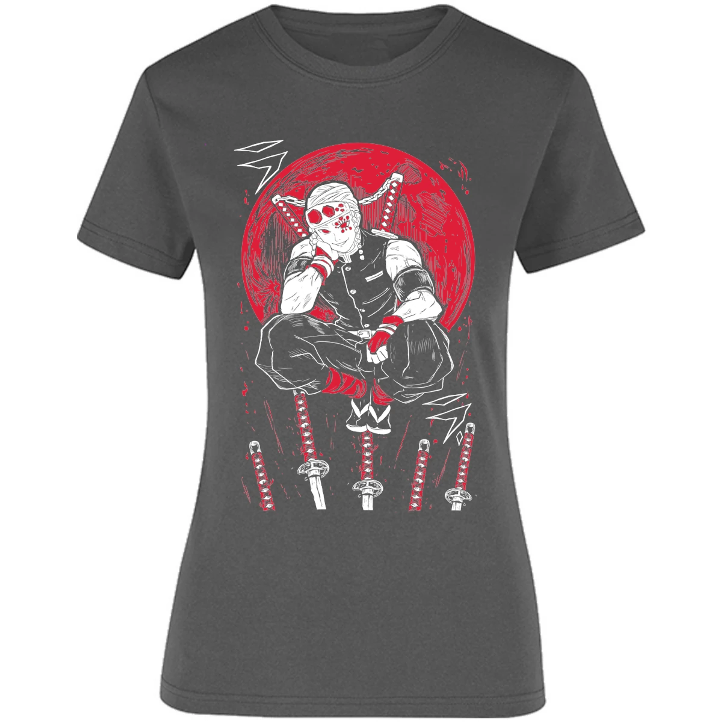 Blusa Demon Slayer Uzui S Blusa para Mujer 17