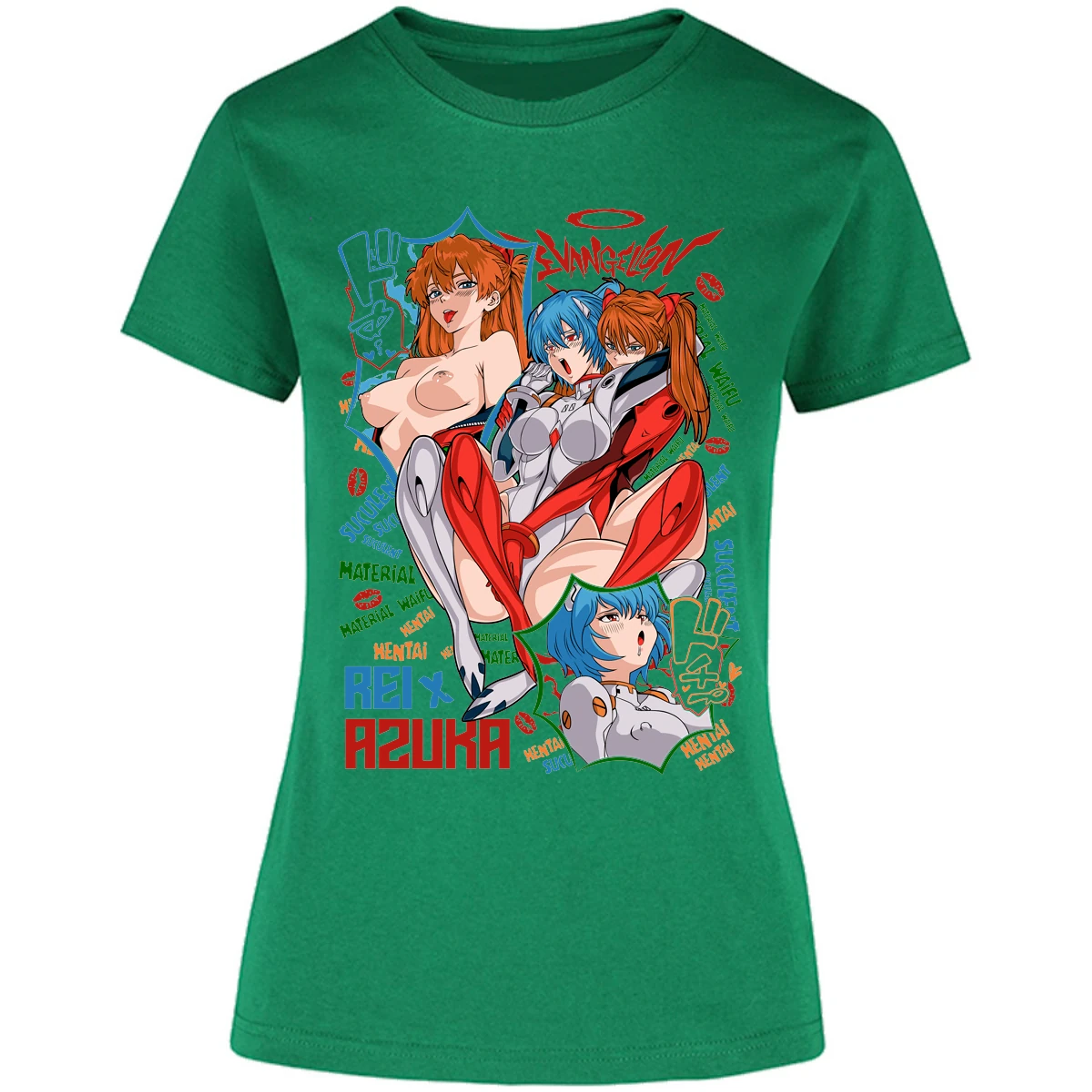 Blusa Evangelion Evangelion H Blusa para Mujer 15