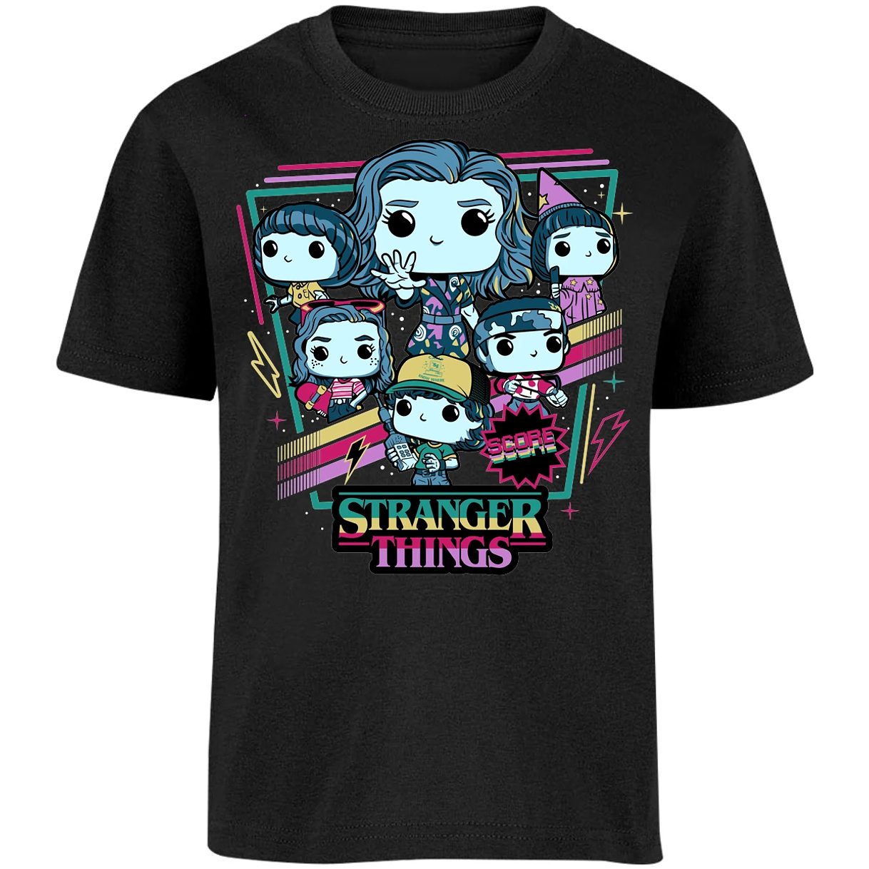 Playera Es De Series Y Peliculas Diseo Funko Stranger Things para Niño 5