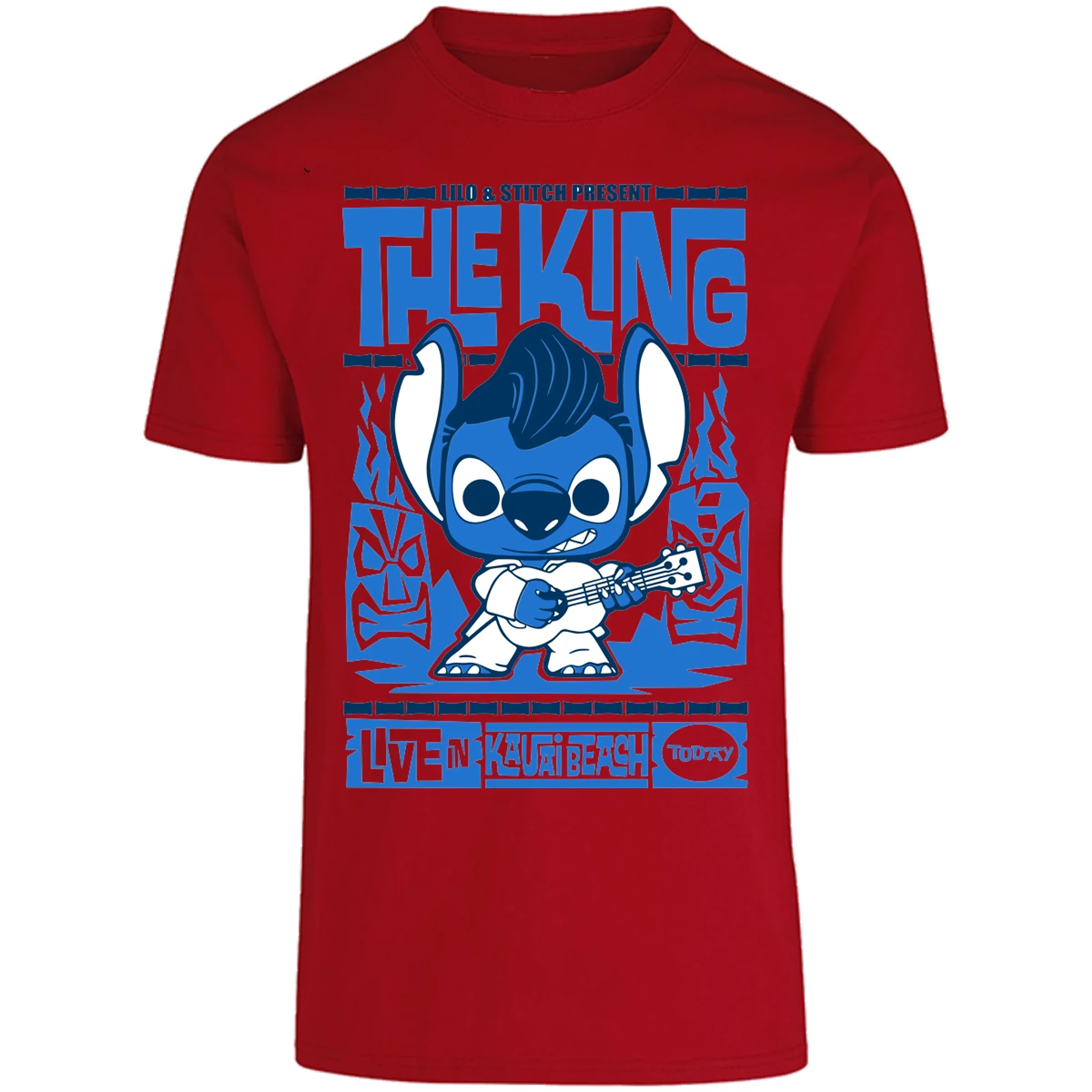 Playera Es De Series Y Peliculas Funko Stitch para Adulto 4