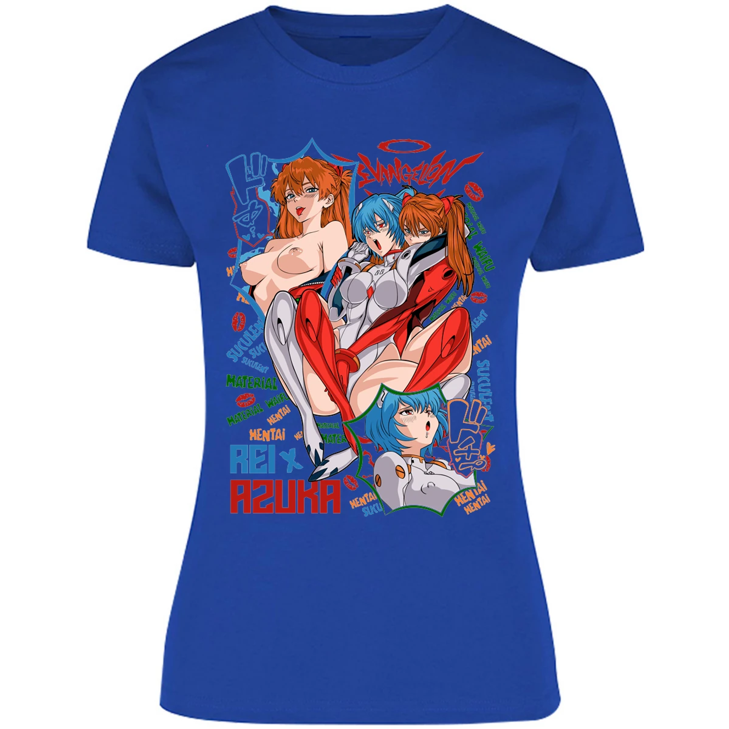Blusa Evangelion Evangelion H Blusa para Mujer 18