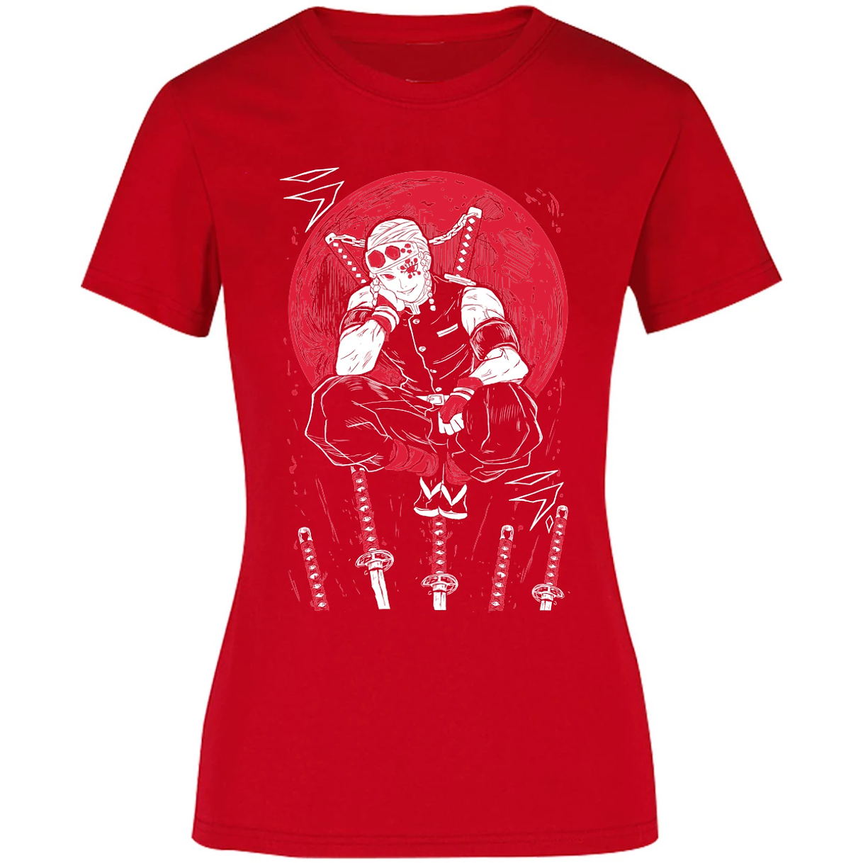 Blusa Demon Slayer Uzui S Blusa para Mujer 11