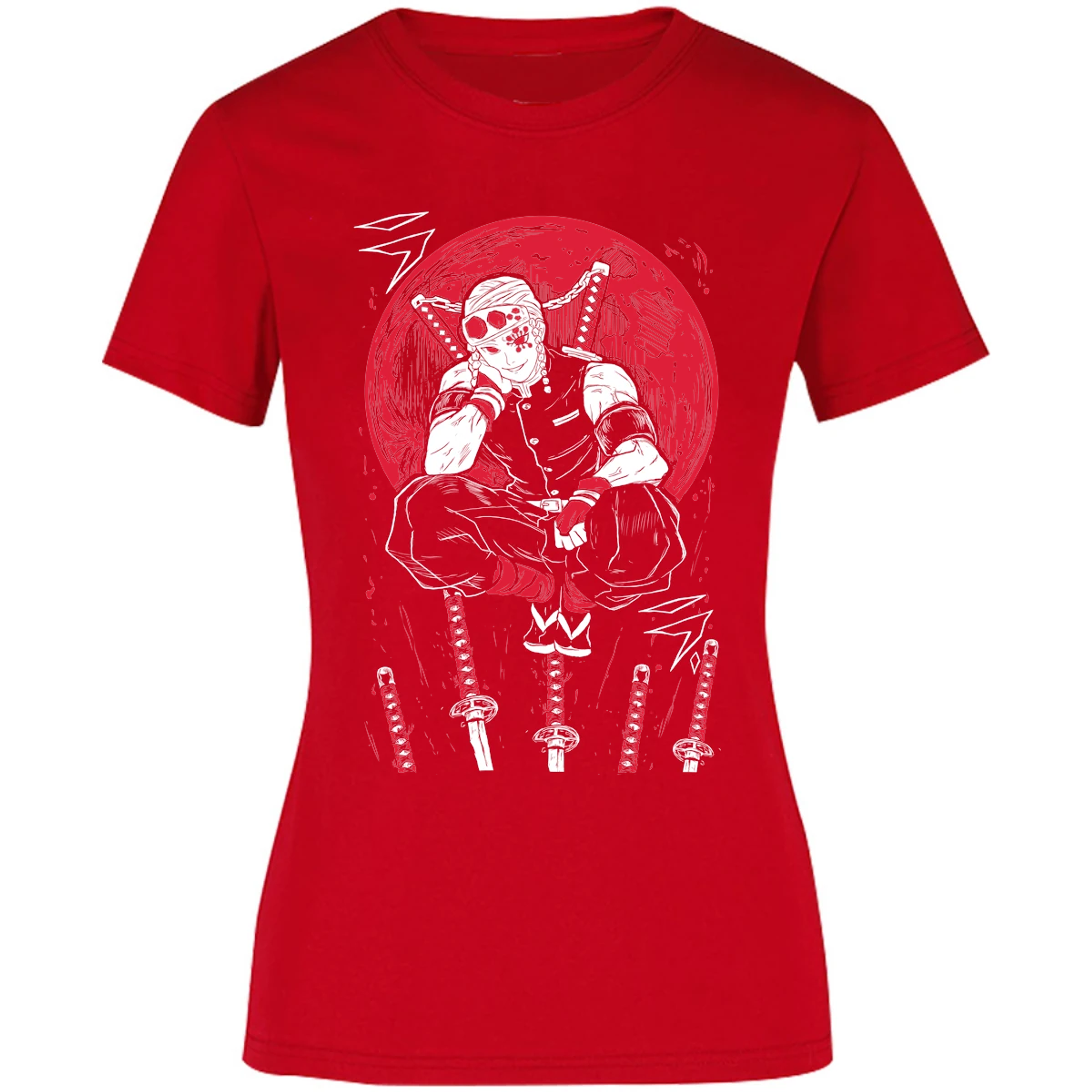 Blusa Demon Slayer Uzui S Blusa para Mujer 11