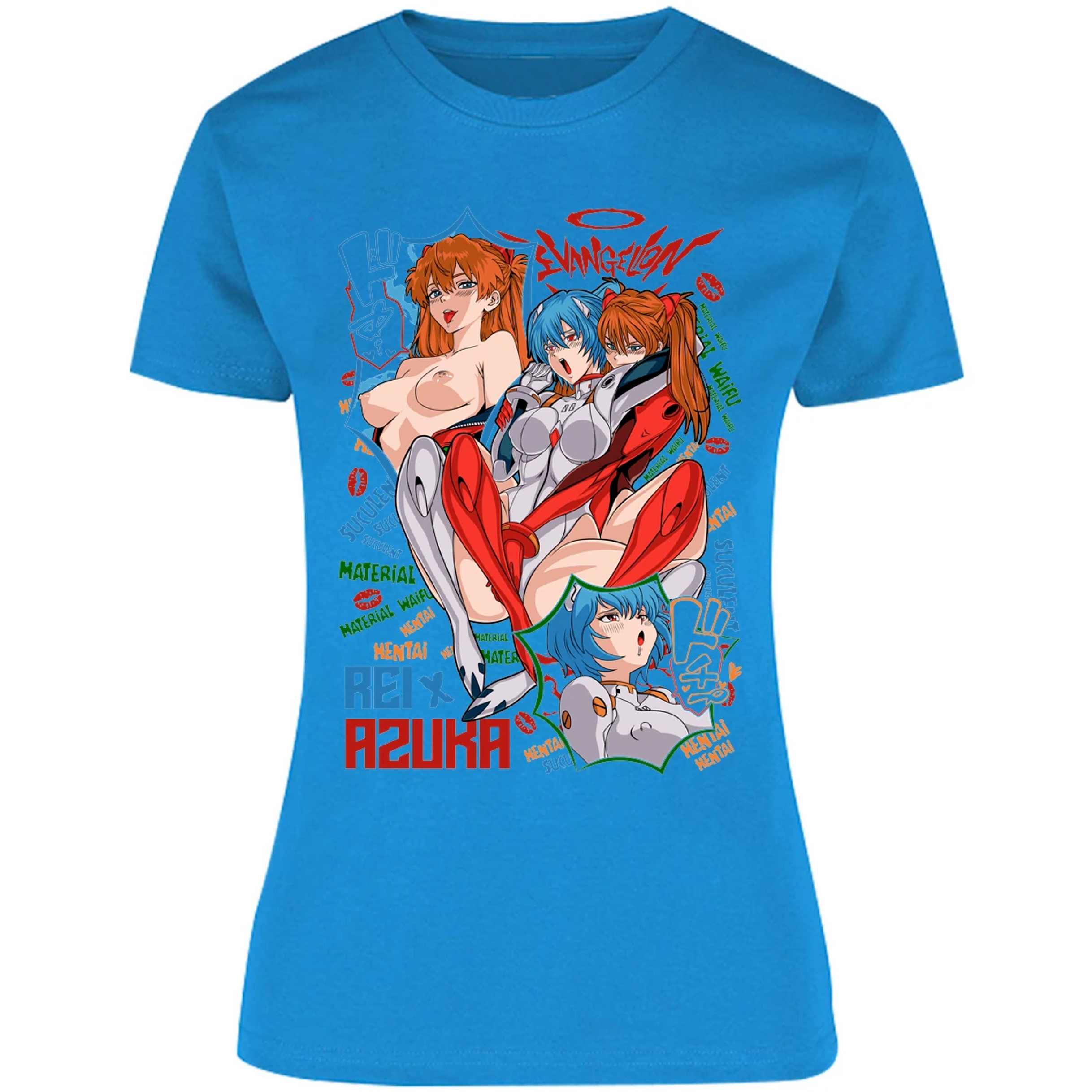 Blusa Evangelion Evangelion H Blusa para Mujer 1
