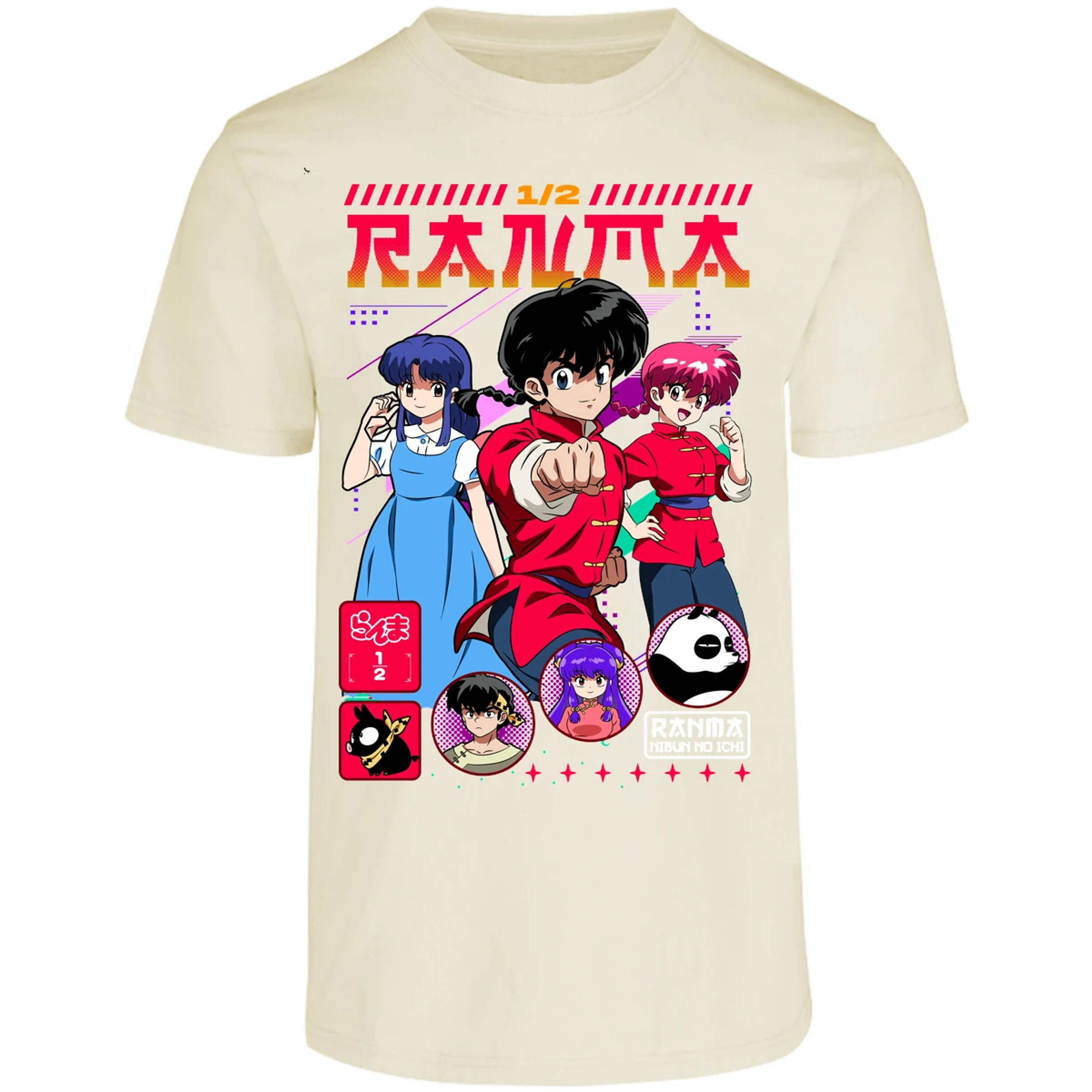 Playera Dandadan Ranma para Adulto 4