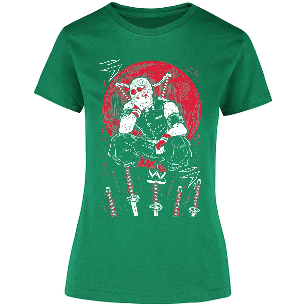 Blusa Demon Slayer Uzui S Blusa para Mujer 18