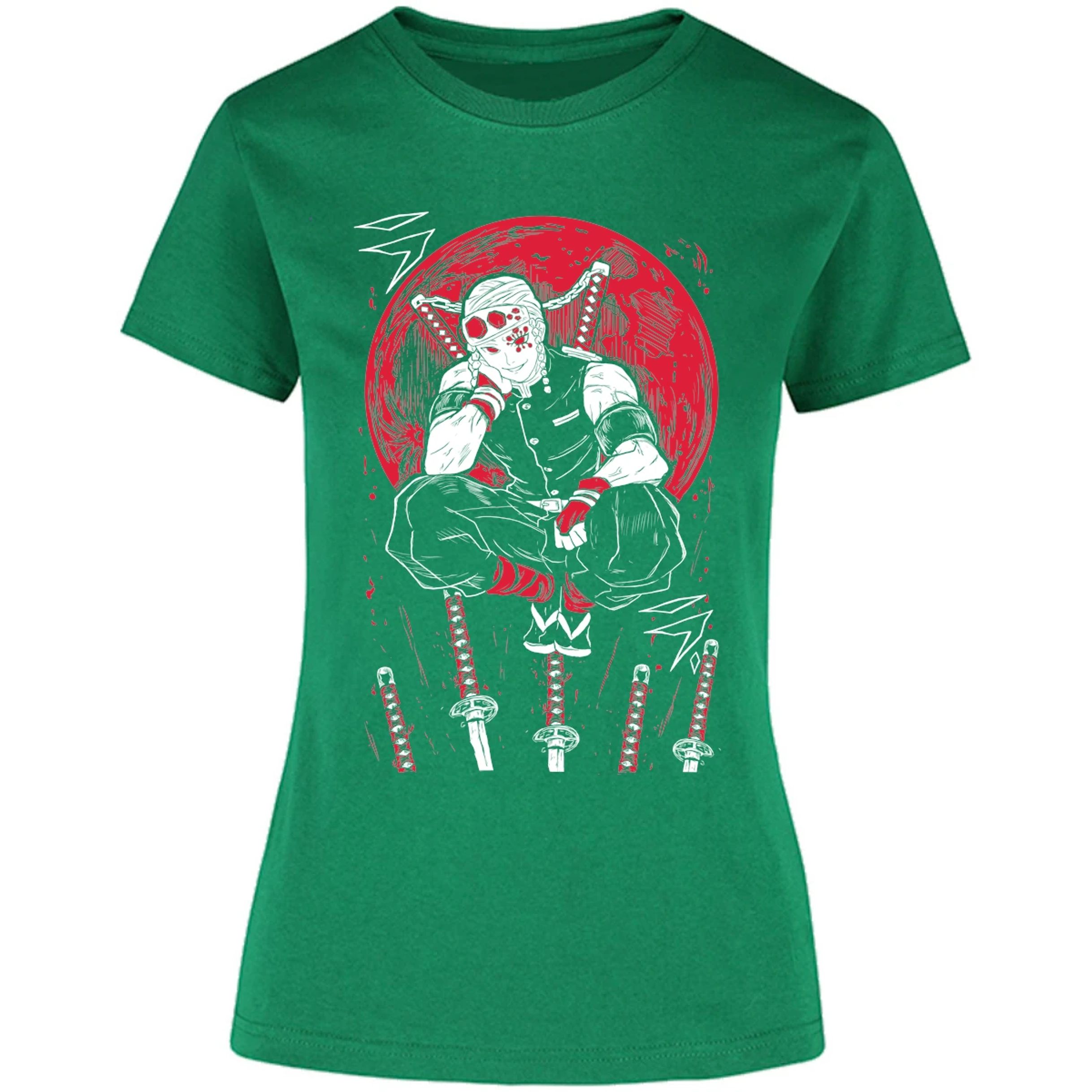 Blusa Demon Slayer Uzui S Blusa para Mujer 18