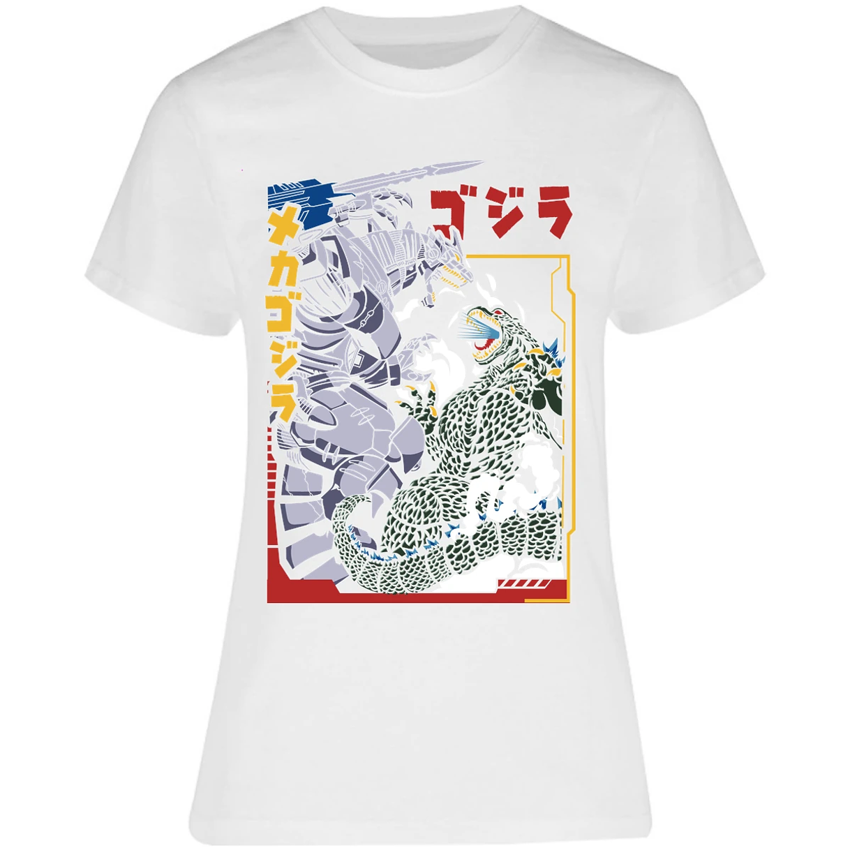 Blusa Es De Series Y Peliculas Godzilla Vs Mechagodzilla Blusa para Mujer 15