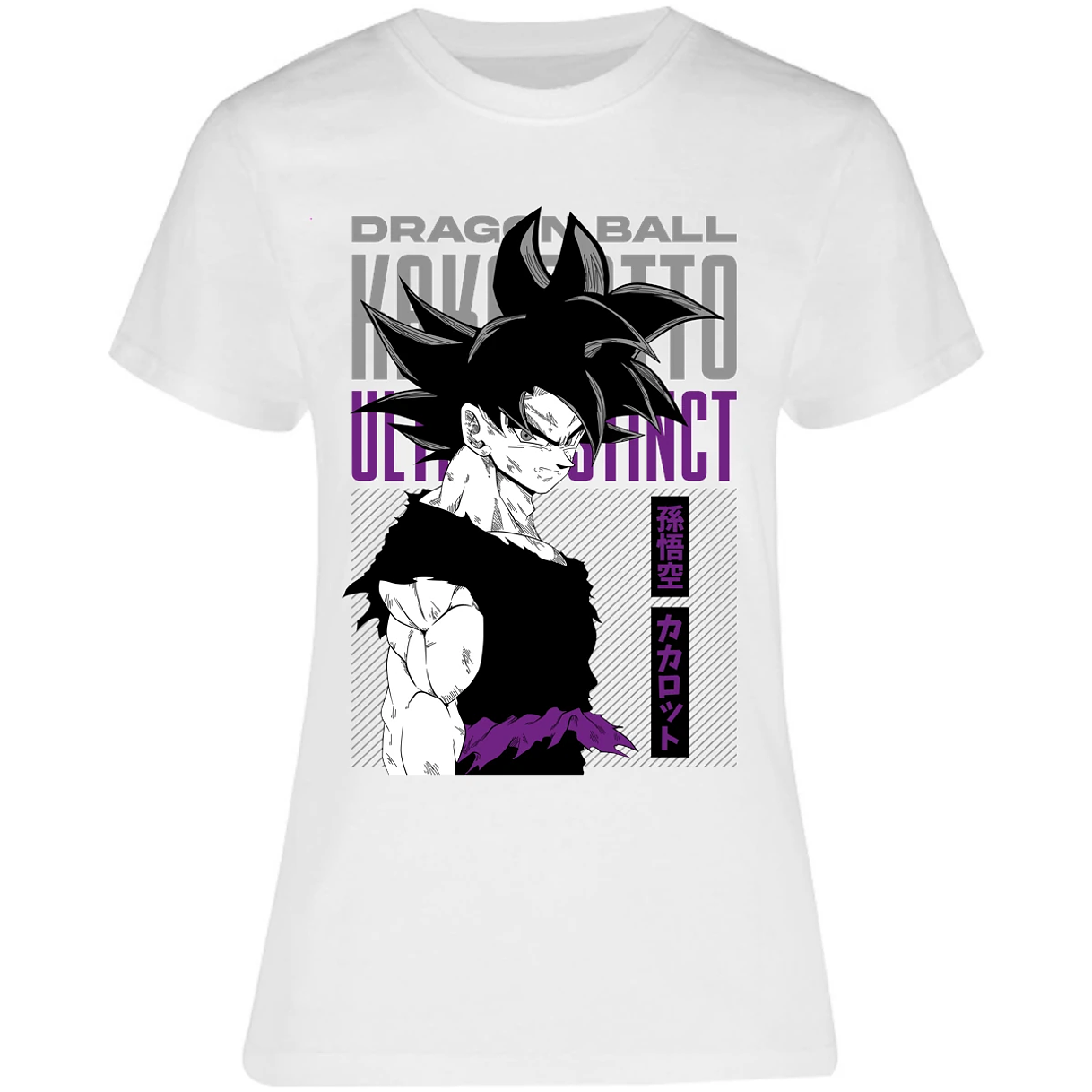 Blusa Dragon Ball Goku Ultrainstinto Blusa para Mujer 15