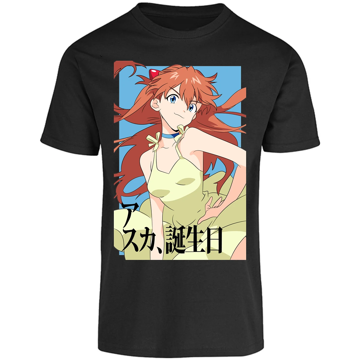 Playera Evangelion Asuka Anime para Adulto 20