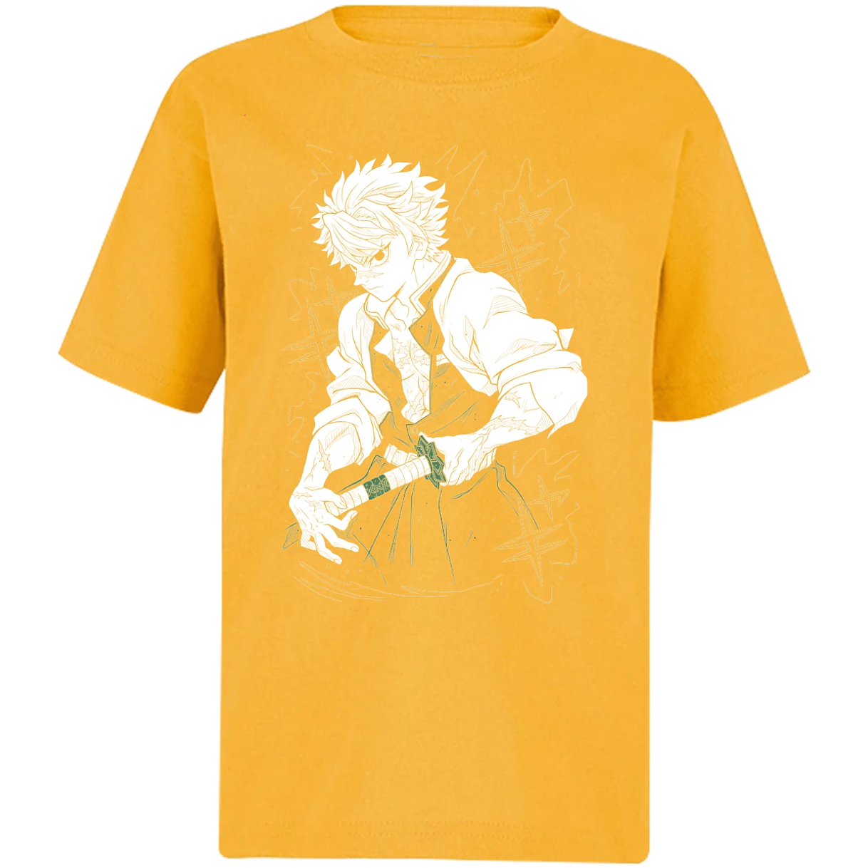 Playera Demon Slayer Sanemi Kny para Niño 7