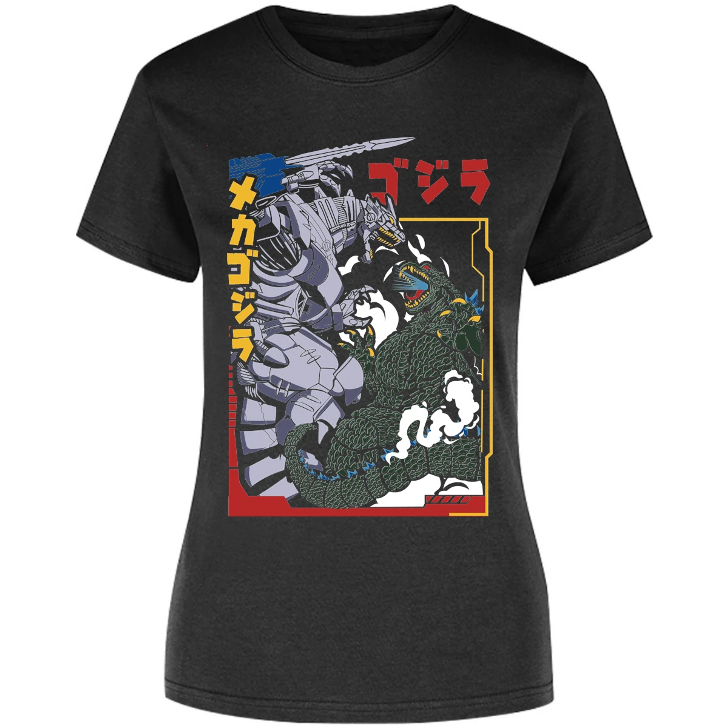 Blusa Es De Series Y Peliculas Godzilla Vs Mechagodzilla Blusa para Mujer 8