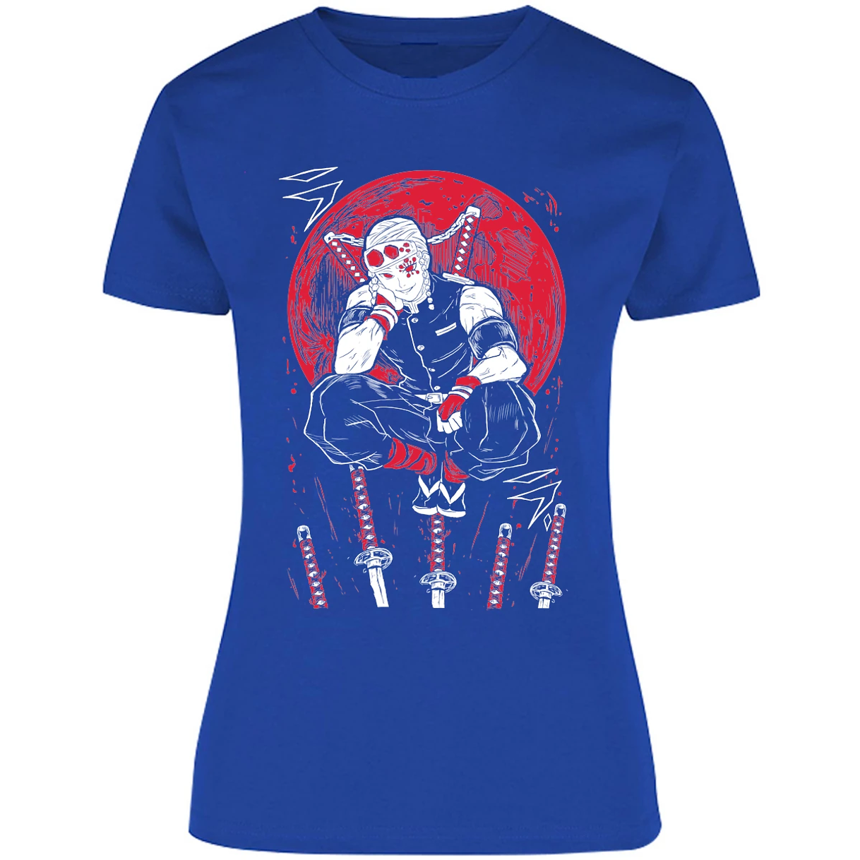 Blusa Demon Slayer Uzui S Blusa para Mujer 2