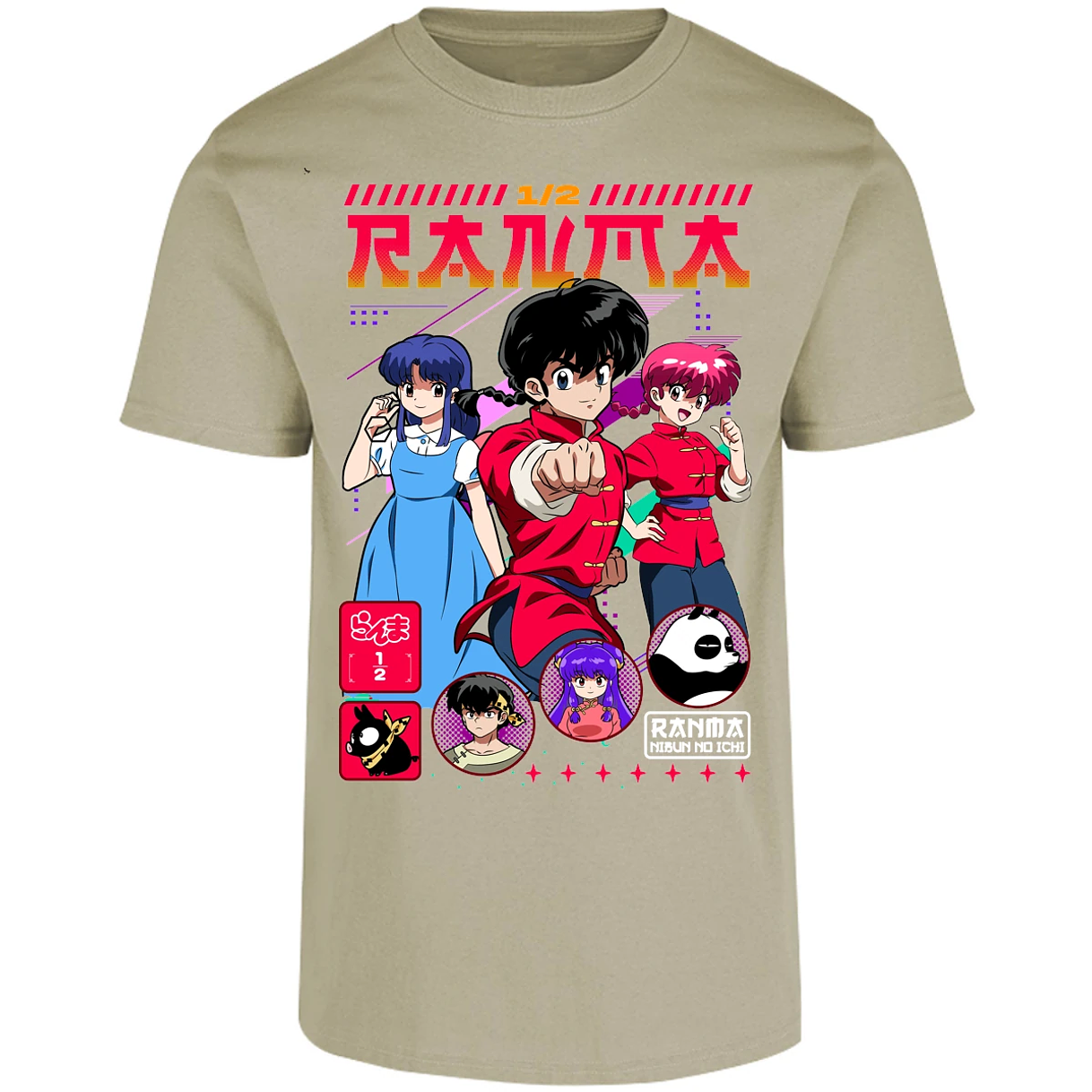 Playera Dandadan Ranma para Adulto 9