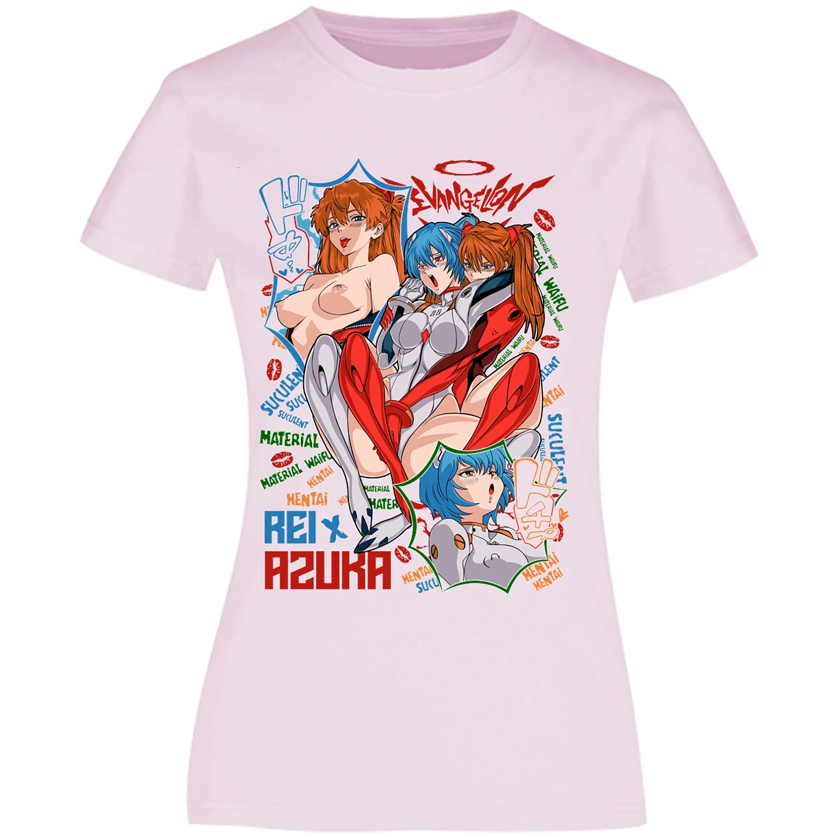 Blusa Evangelion Evangelion H Blusa para Mujer 12