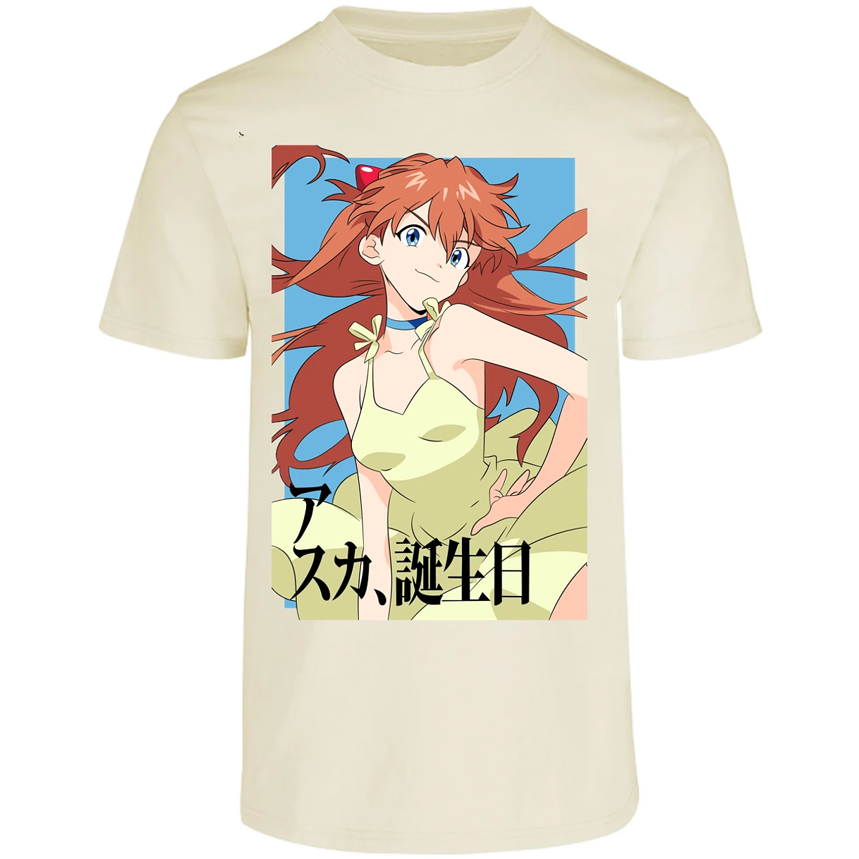 Playera Evangelion Asuka Anime para Adulto 6