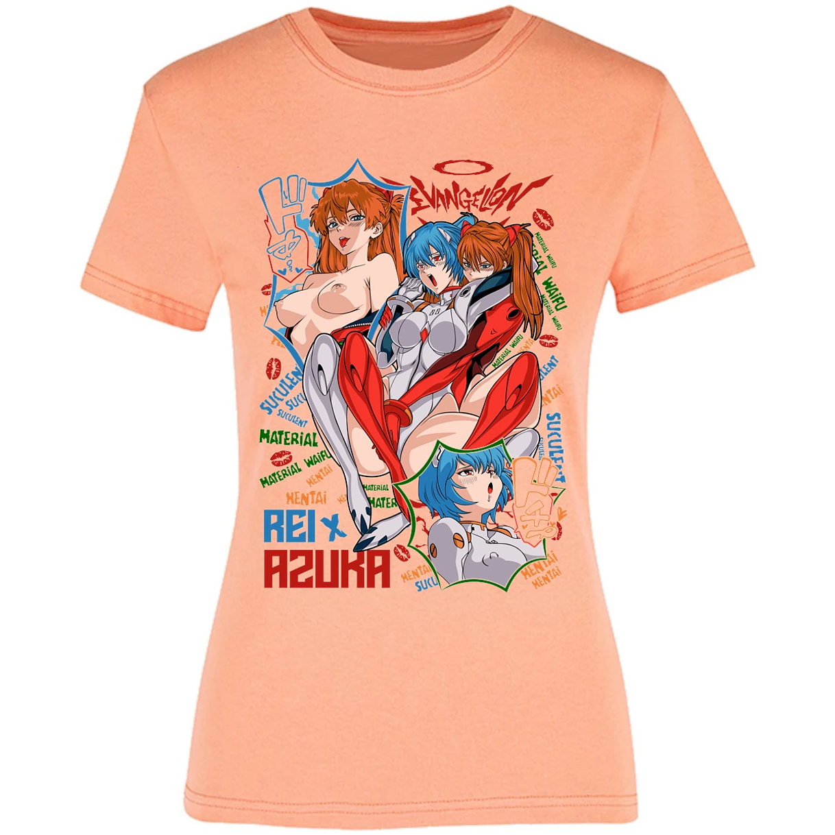Blusa Evangelion Evangelion H Blusa para Mujer 13