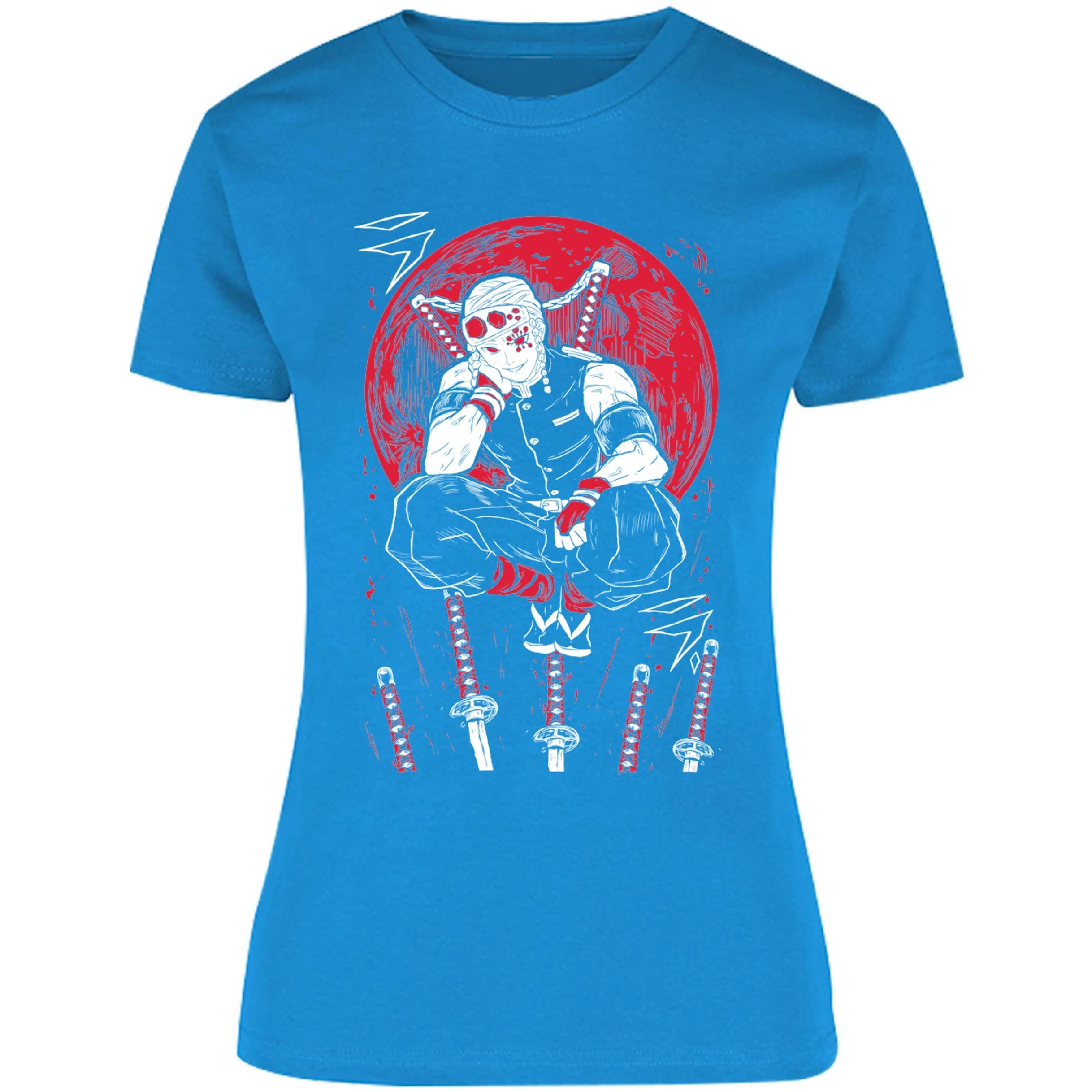 Blusa Demon Slayer Uzui S Blusa para Mujer 16