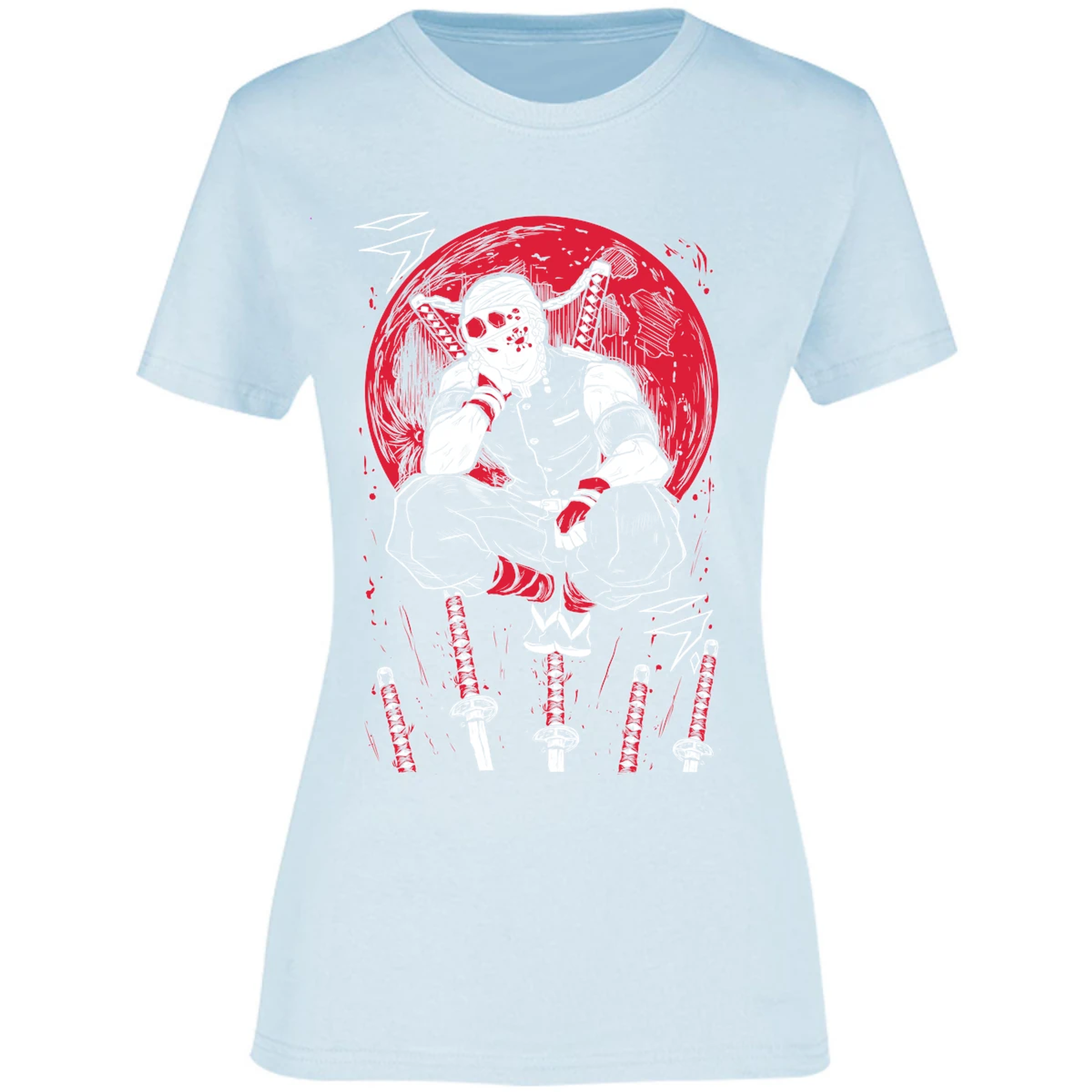 Blusa Demon Slayer Uzui S Blusa para Mujer 1