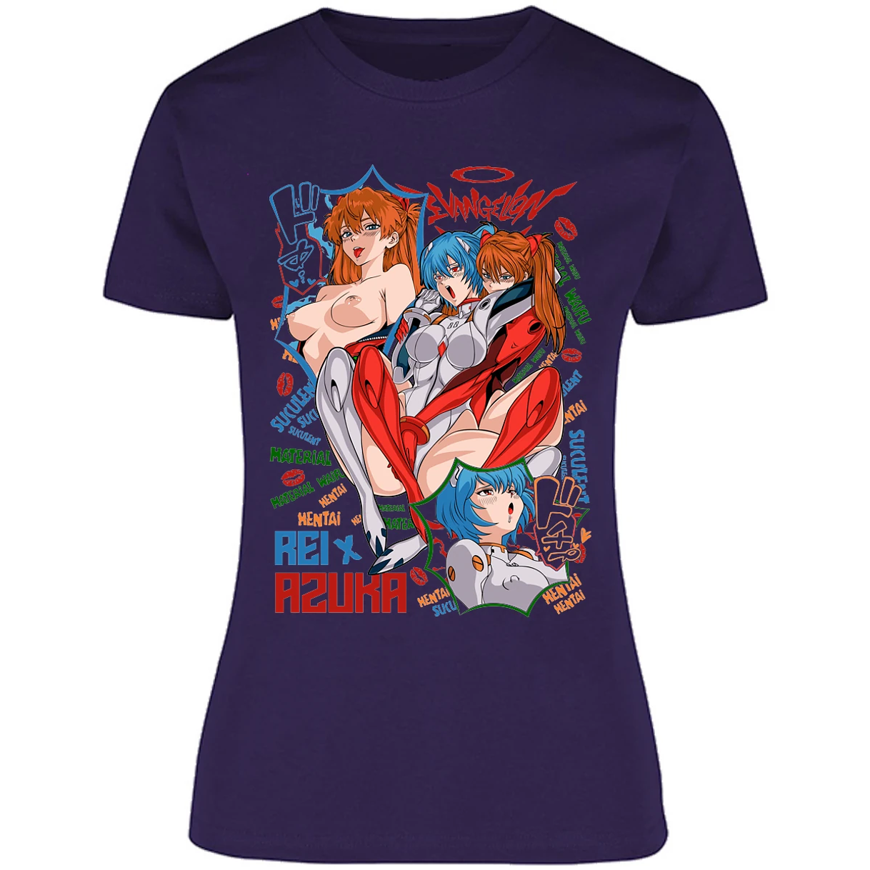 Blusa Evangelion Evangelion H Blusa para Mujer 8
