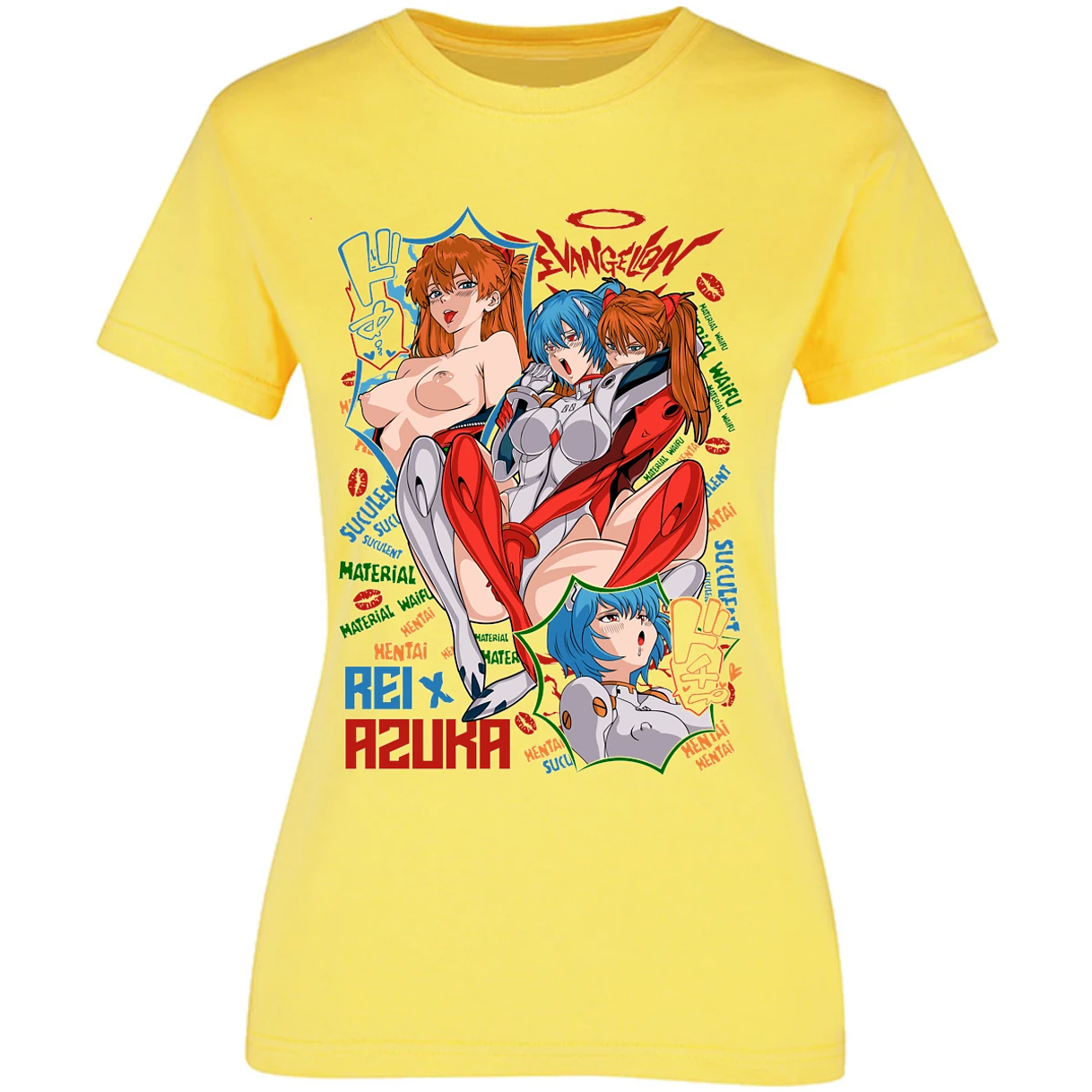 Blusa Evangelion Evangelion H Blusa para Mujer 11