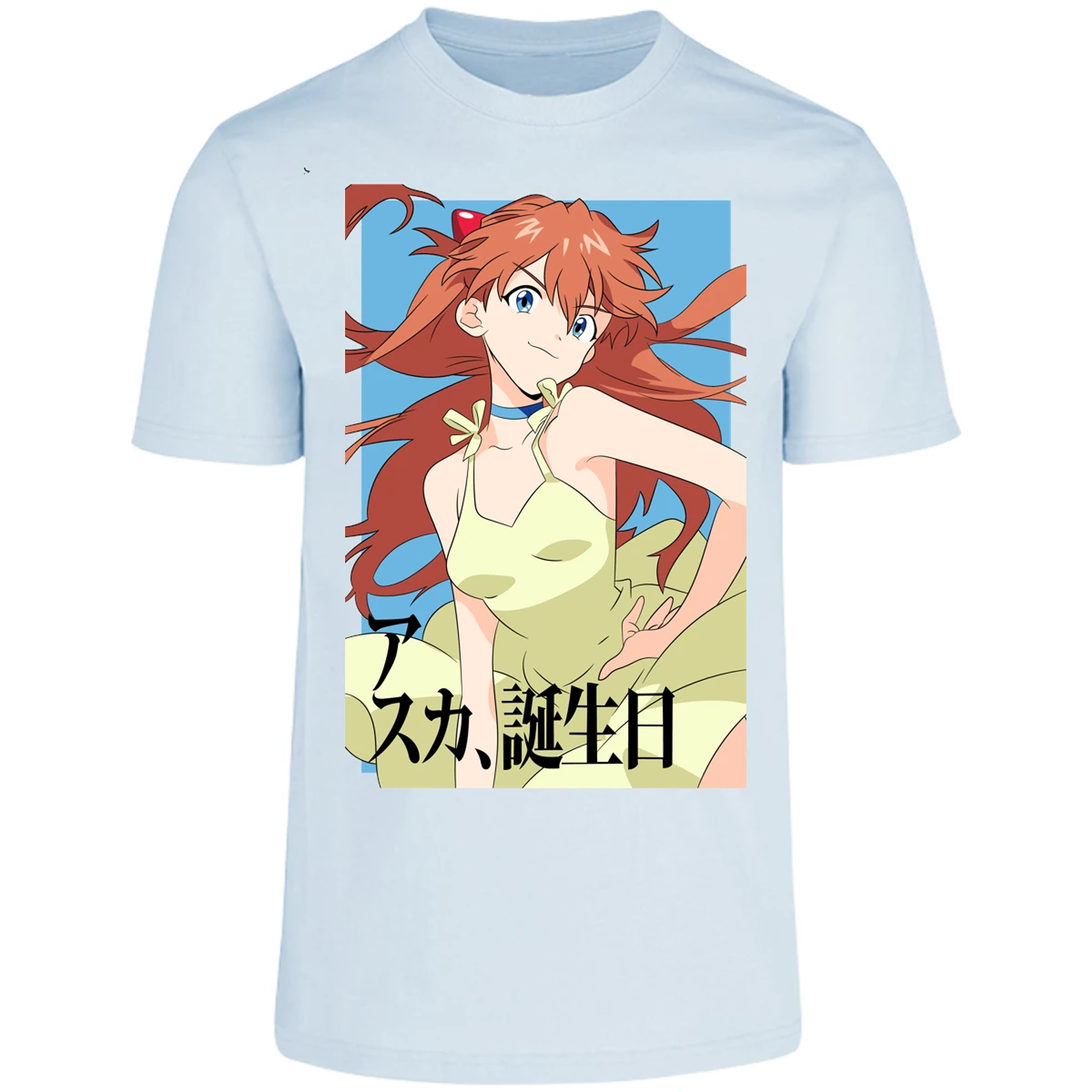 Playera Evangelion Asuka Anime para Adulto 14