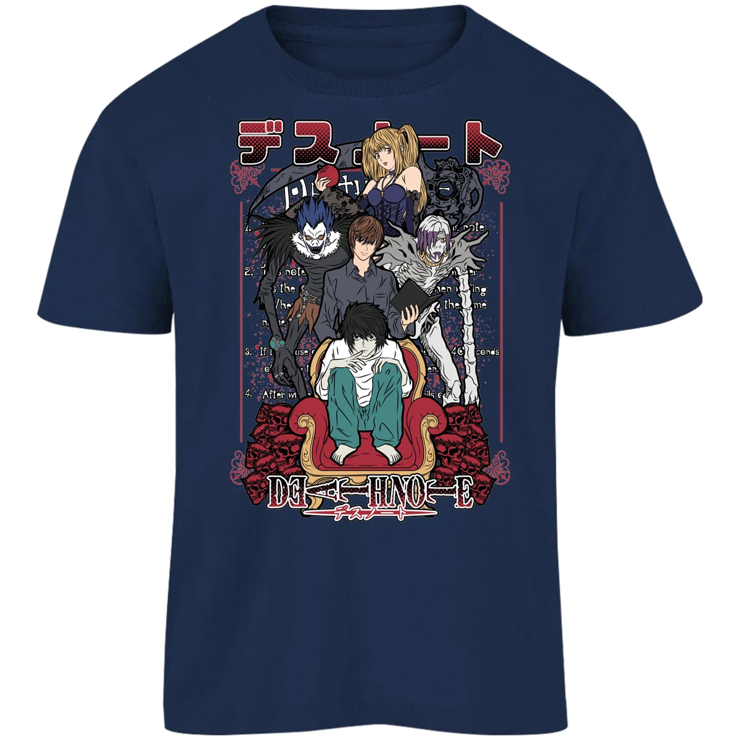 Playera Dragon Ball Death Note Anime para Niño 1