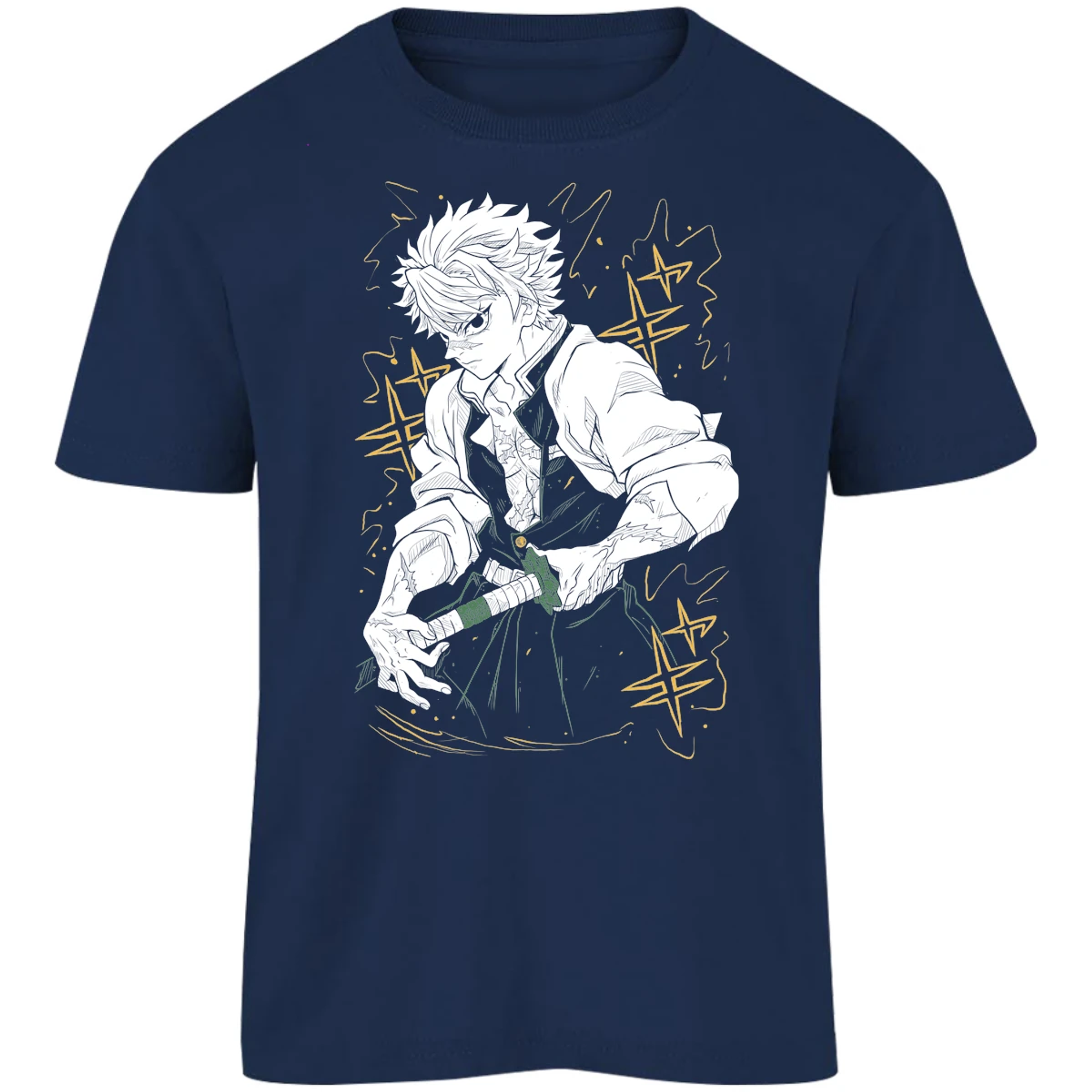 Playera Demon Slayer Sanemi Kny para Niño 5