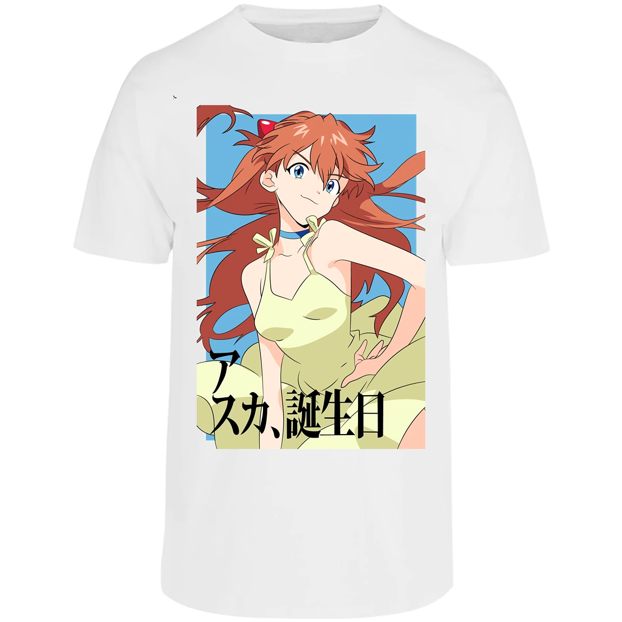 Playera Evangelion Asuka Anime para Adulto 41