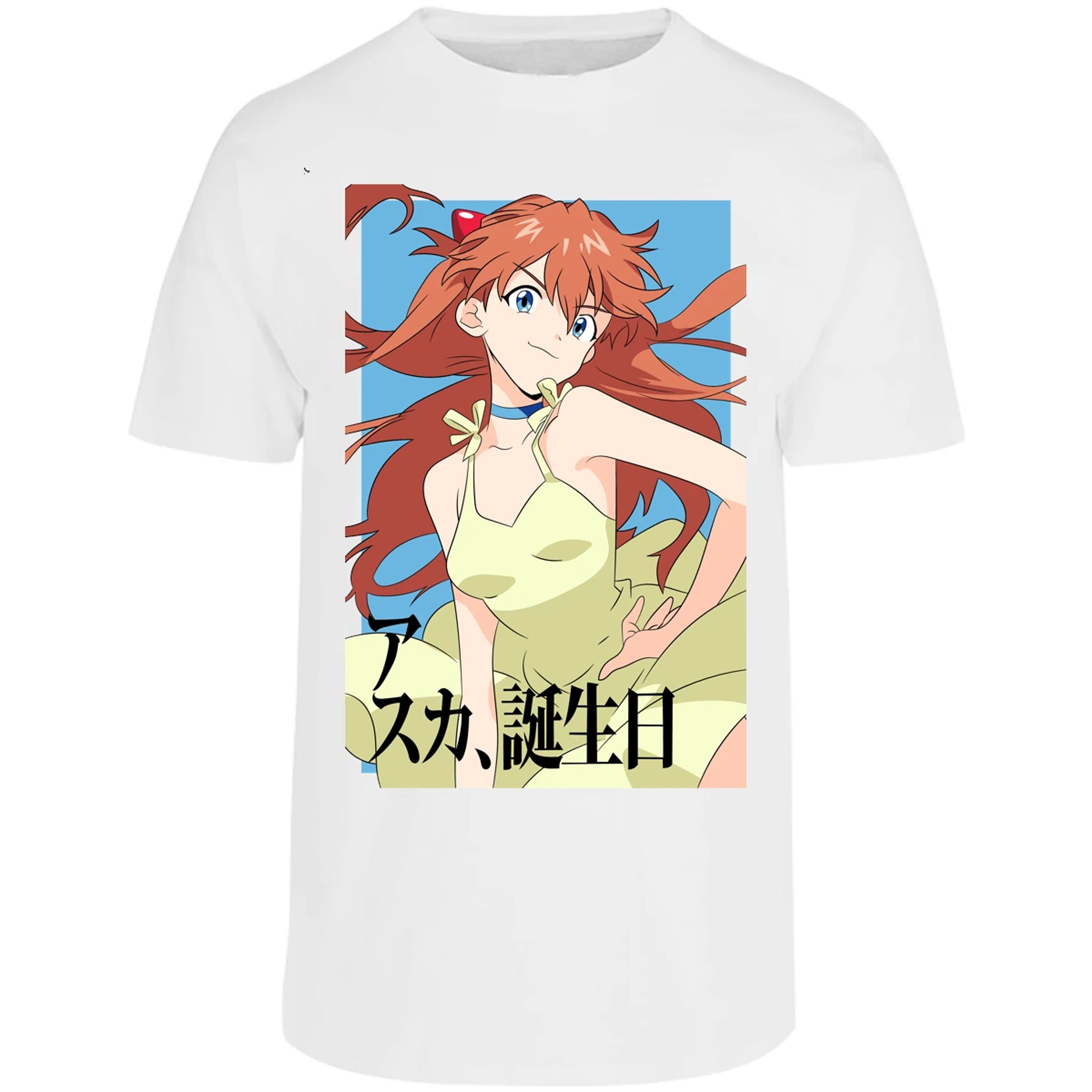 Playera Evangelion Asuka Anime para Adulto 41