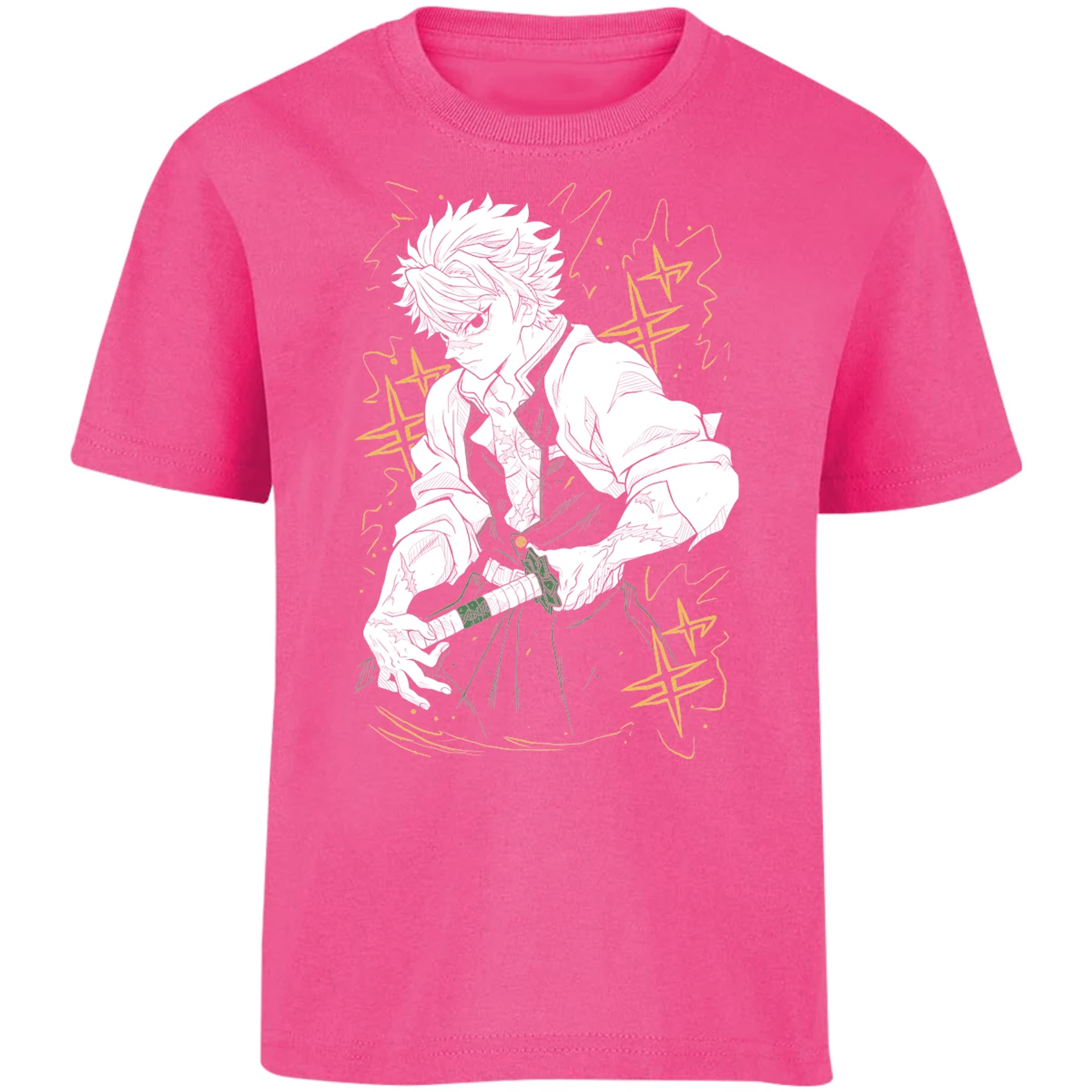 Playera Demon Slayer Sanemi Kny para Niño 15