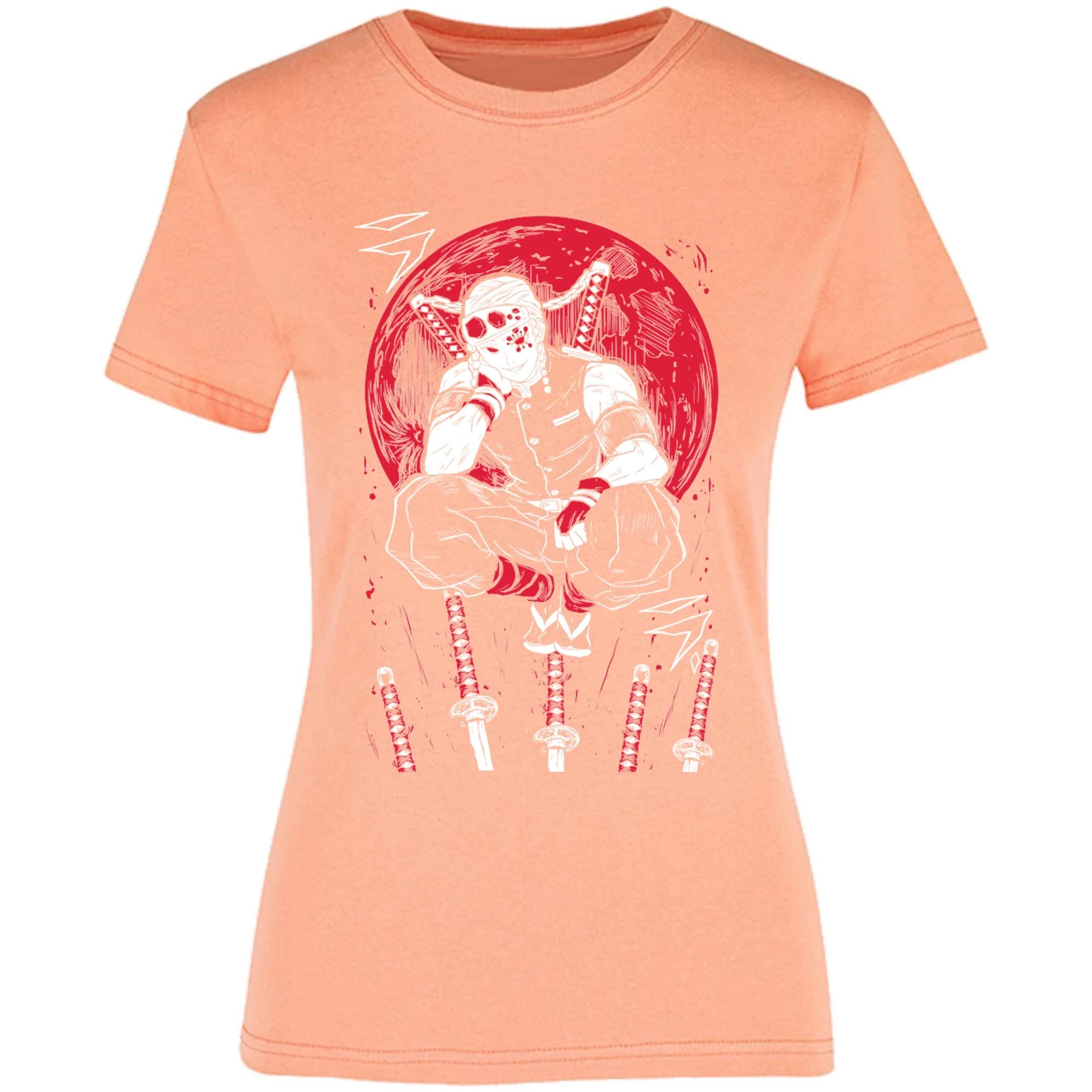 Blusa Demon Slayer Uzui S Blusa para Mujer 4