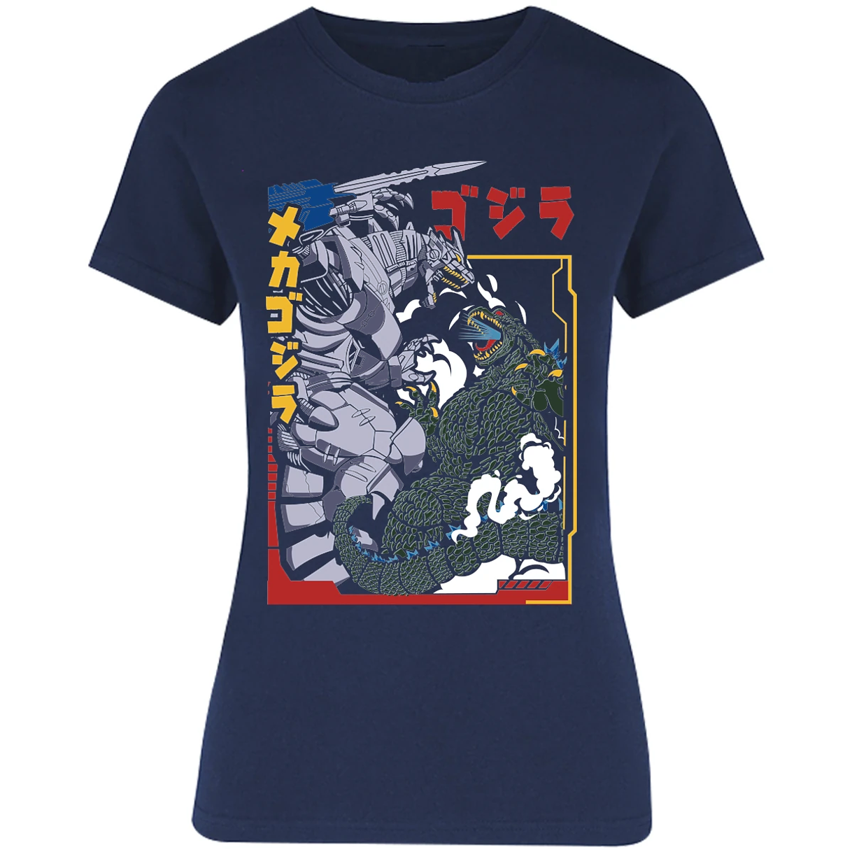 Blusa Es De Series Y Peliculas Godzilla Vs Mechagodzilla Blusa para Mujer 1