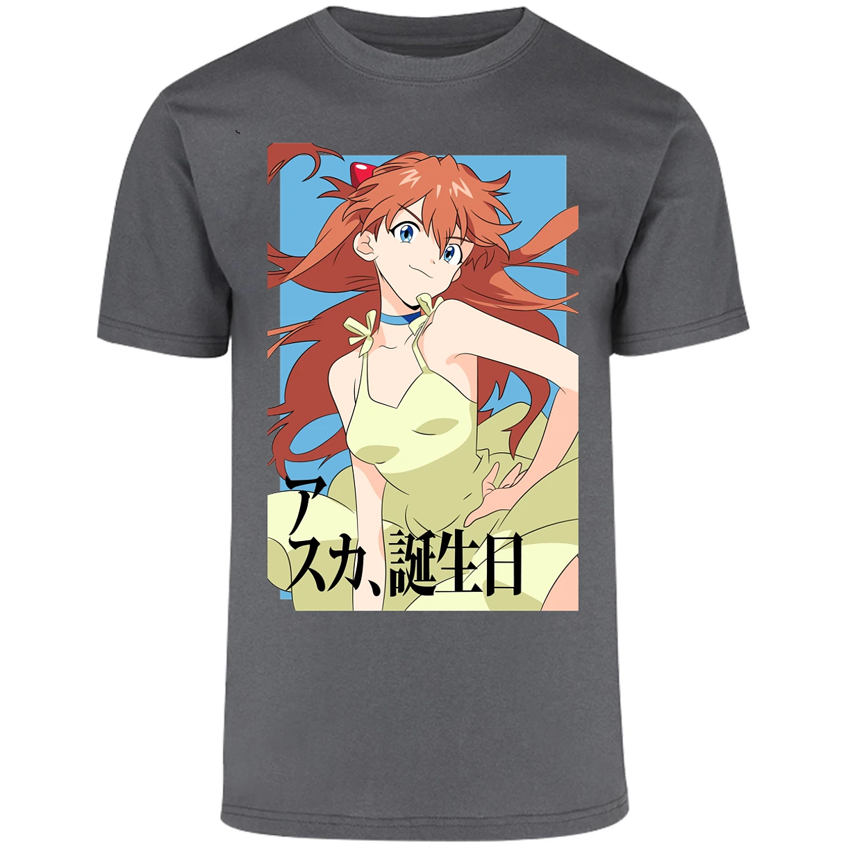 Playera Evangelion Asuka Anime para Adulto 42