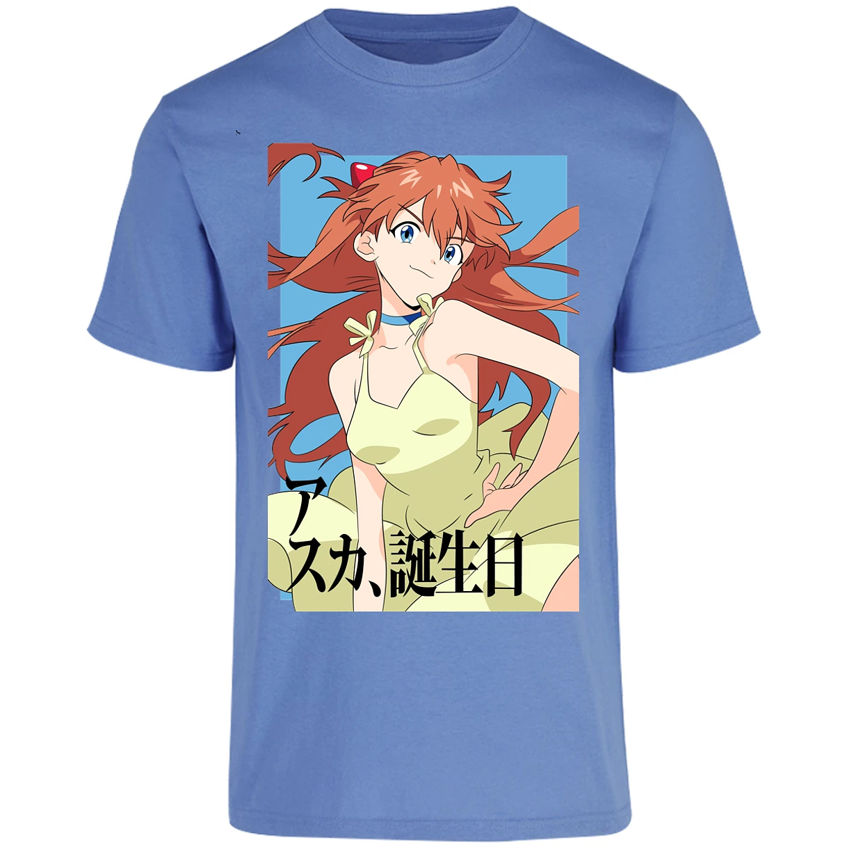 Playera Evangelion Asuka Anime para Adulto 49