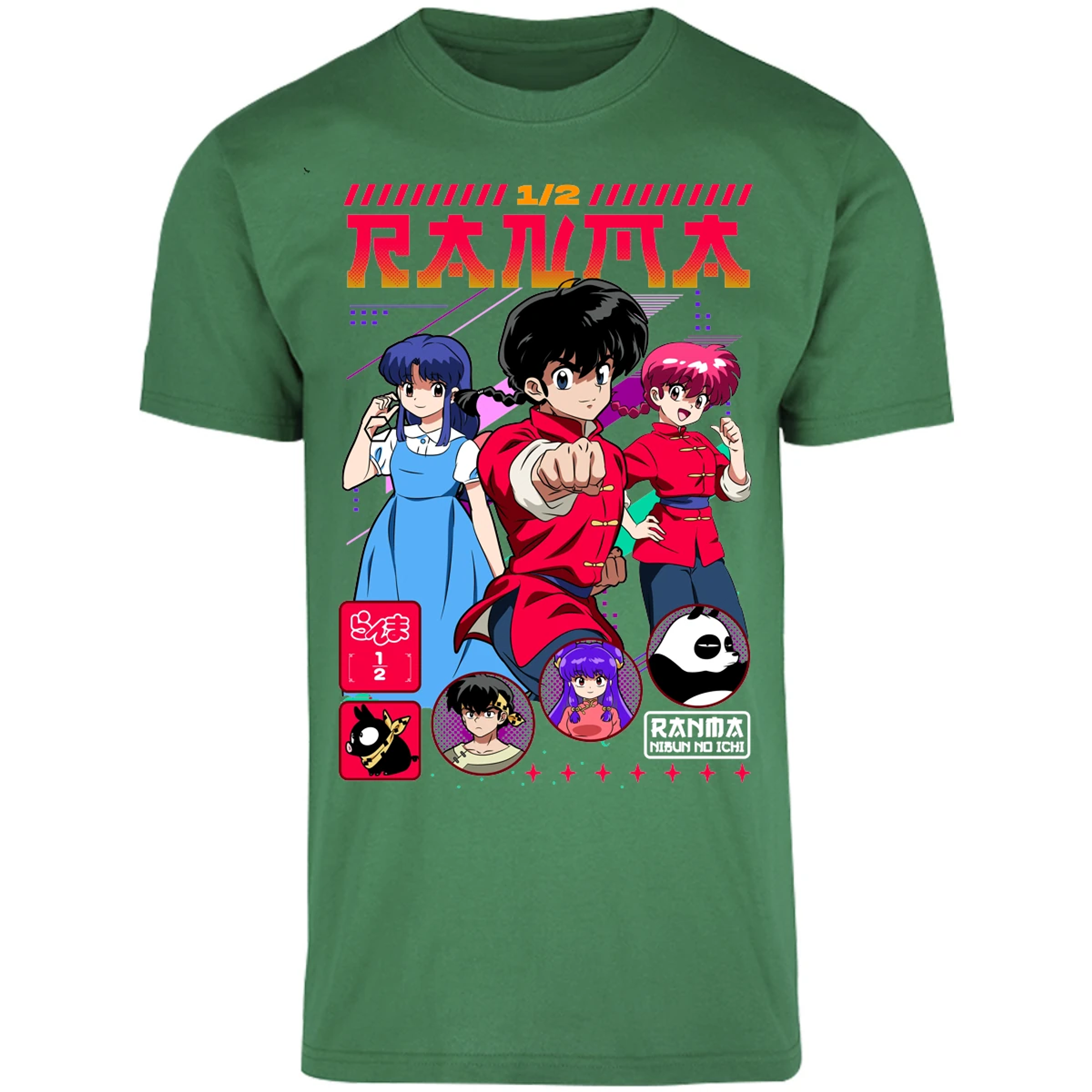 Playera Dandadan Ranma para Adulto 7