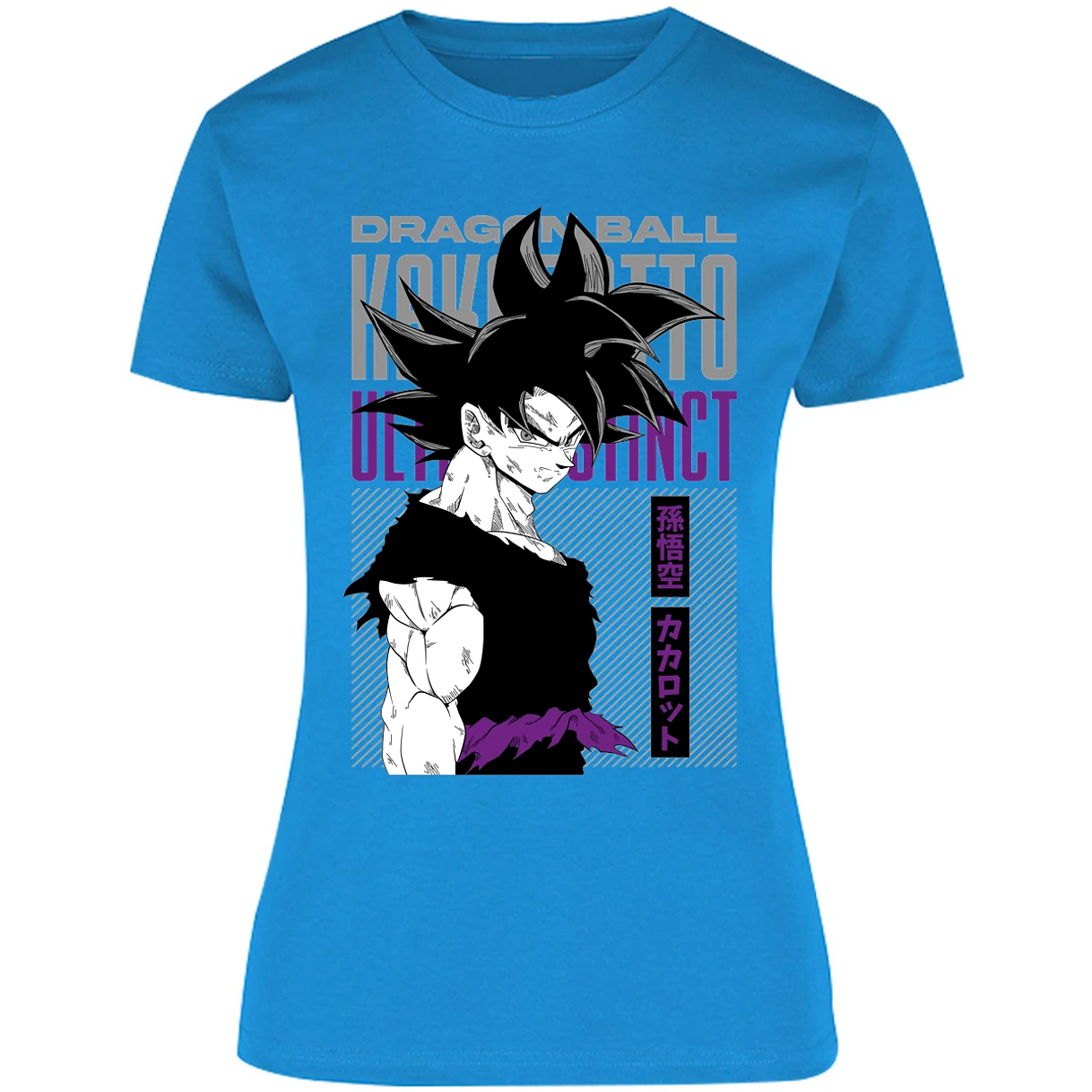Blusa Dragon Ball Goku Ultrainstinto Blusa para Mujer 18