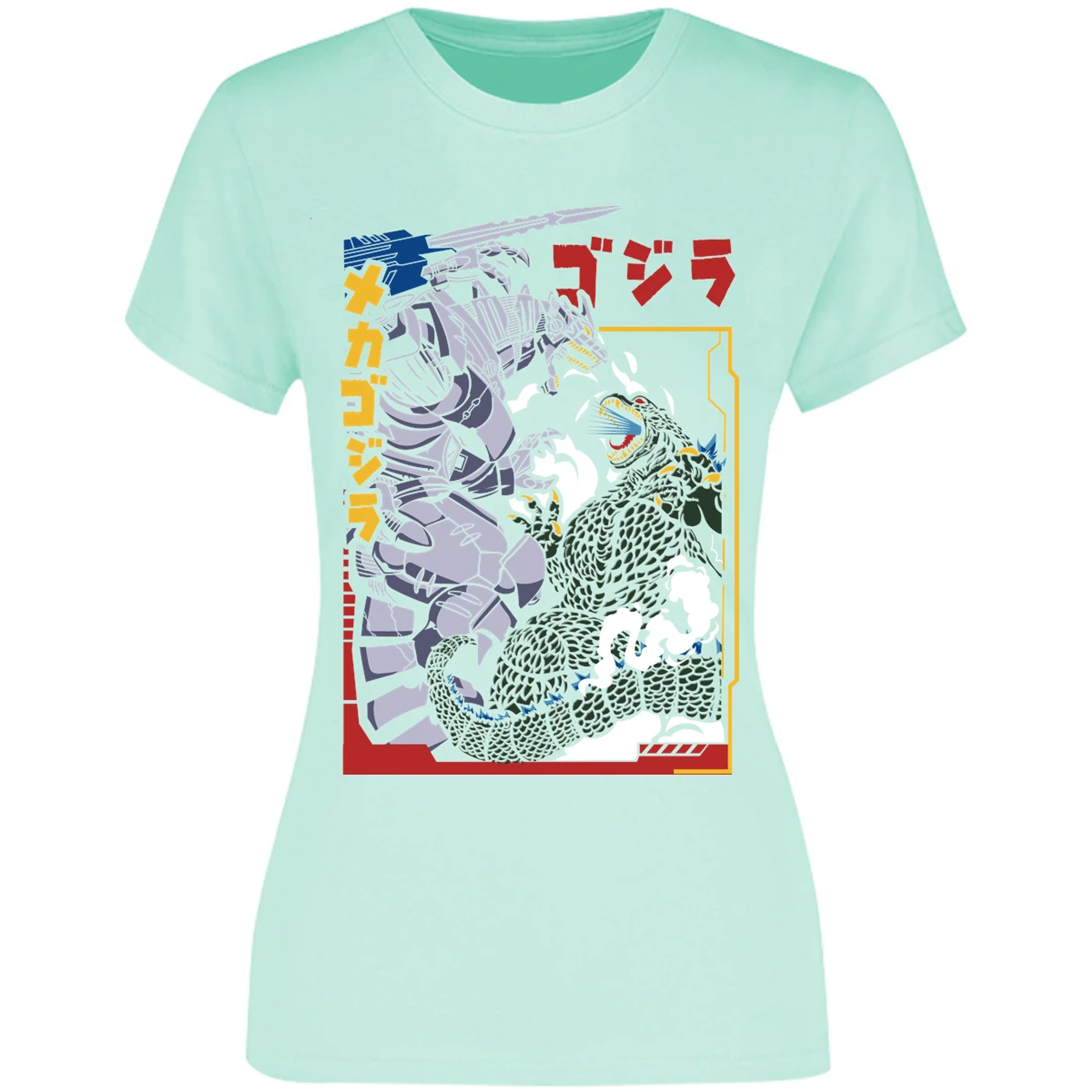 Blusa Es De Series Y Peliculas Godzilla Vs Mechagodzilla Blusa para Mujer 10
