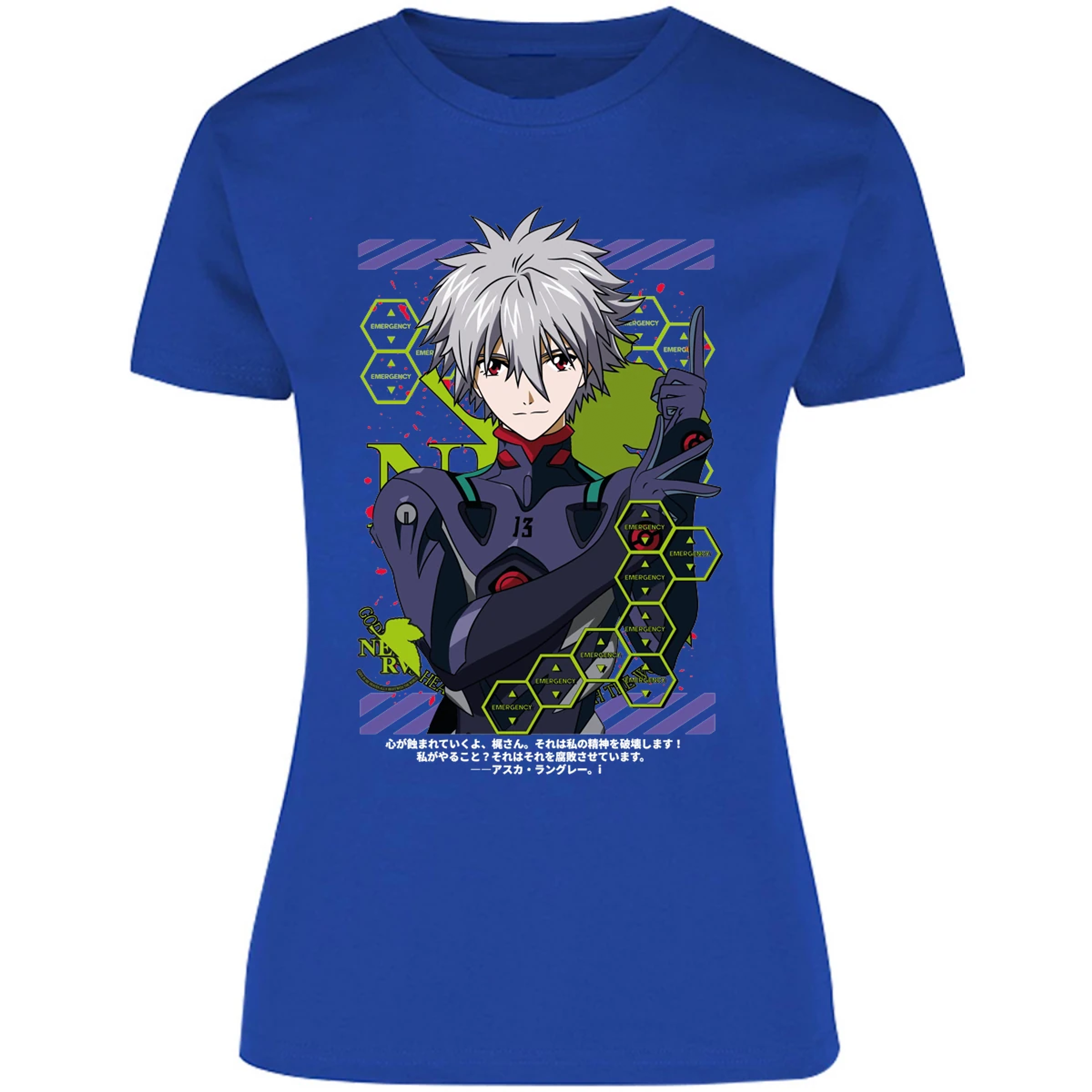 Blusa Evangelion Kagoru Blusa para Mujer 14