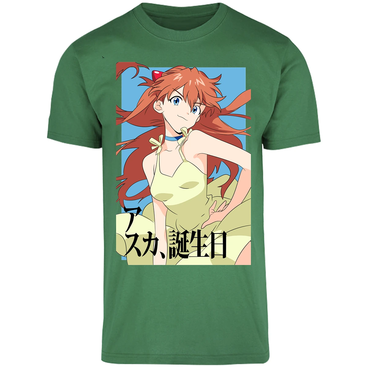 Playera Evangelion Asuka Anime para Adulto 4