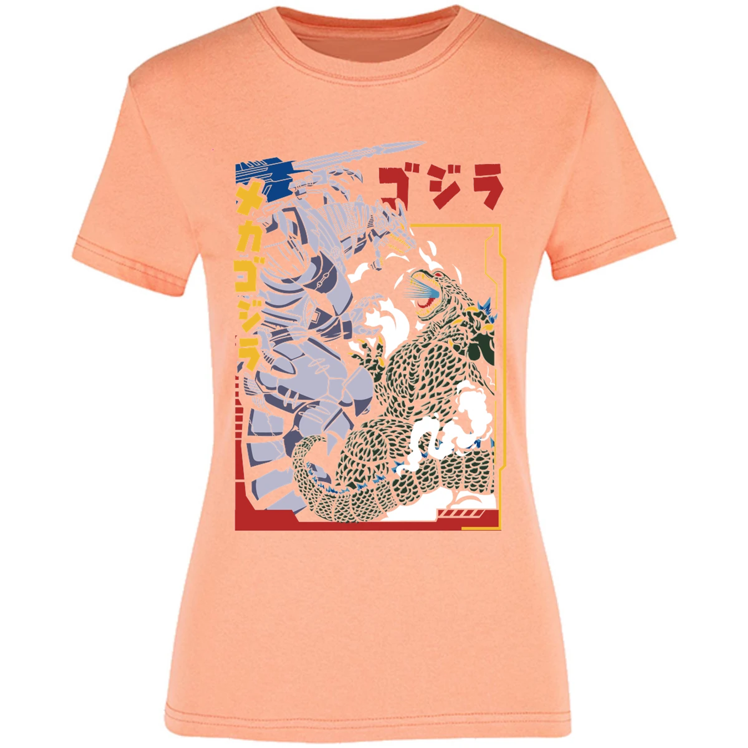 Blusa Es De Series Y Peliculas Godzilla Vs Mechagodzilla Blusa para Mujer 9